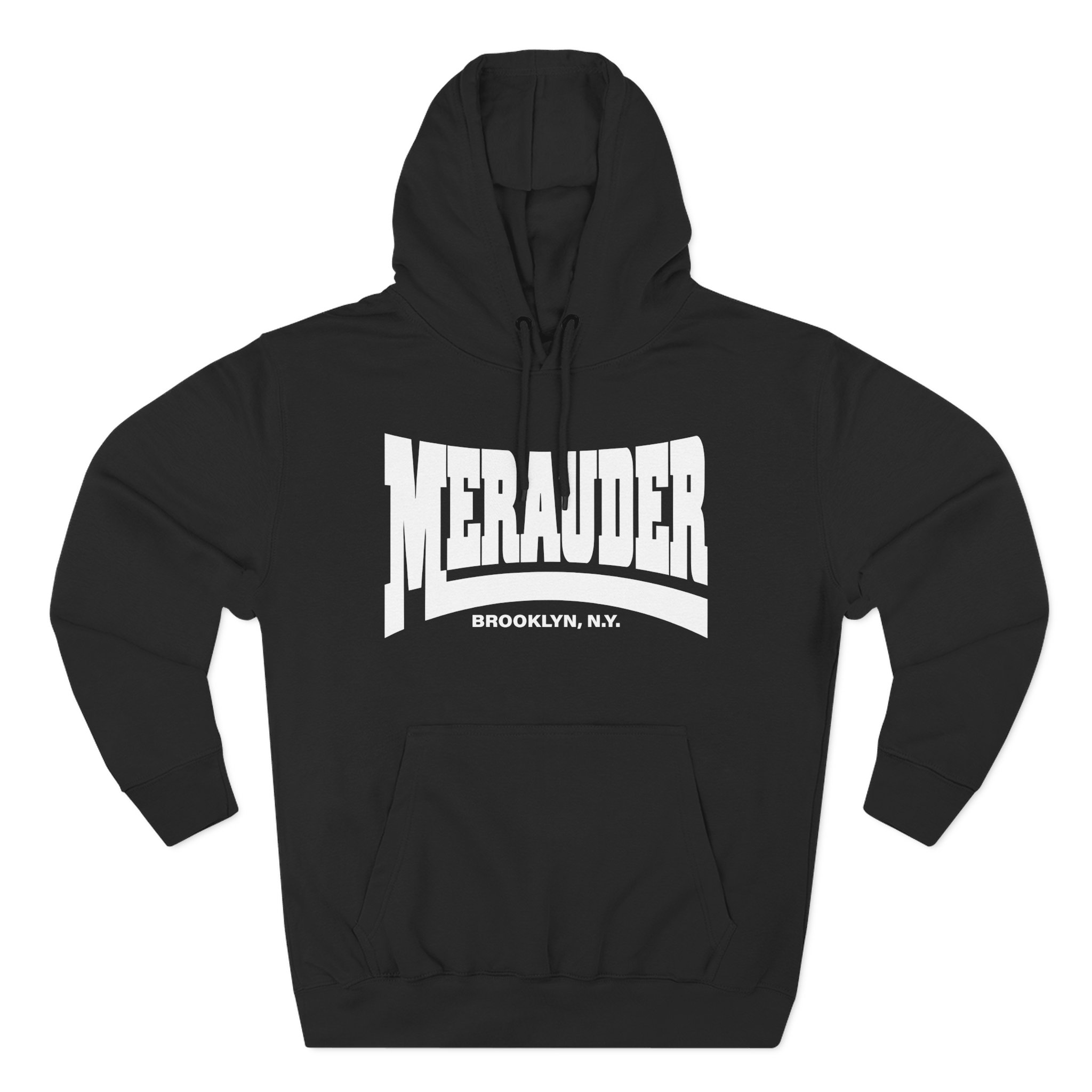 Merauder Life is Pain Three-Panel Fleece Hoodie