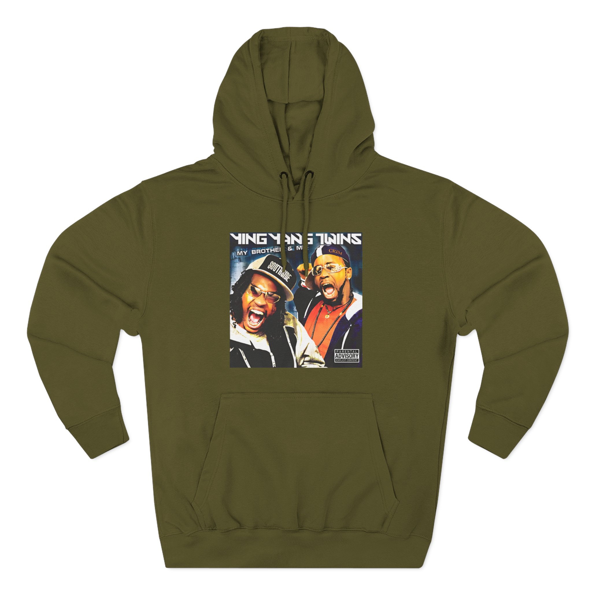 Ying Yang Twins Three-Panel Fleece Hoodie