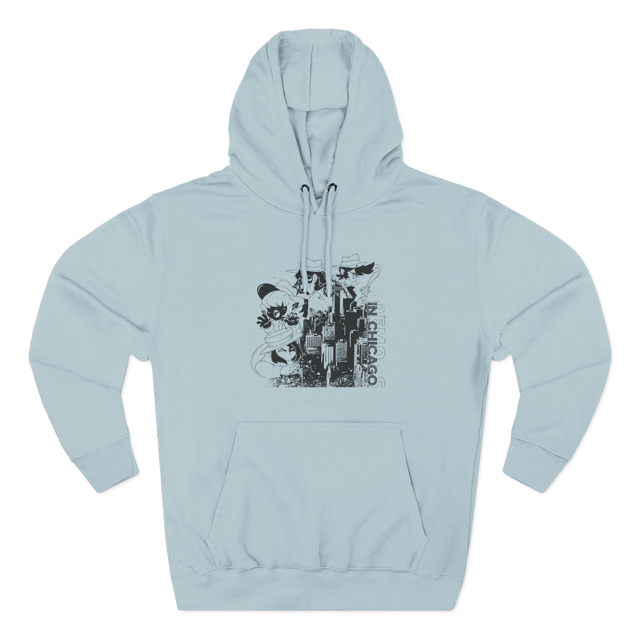 Demondice Chicago Acen Three-Panel Fleece Hoodie