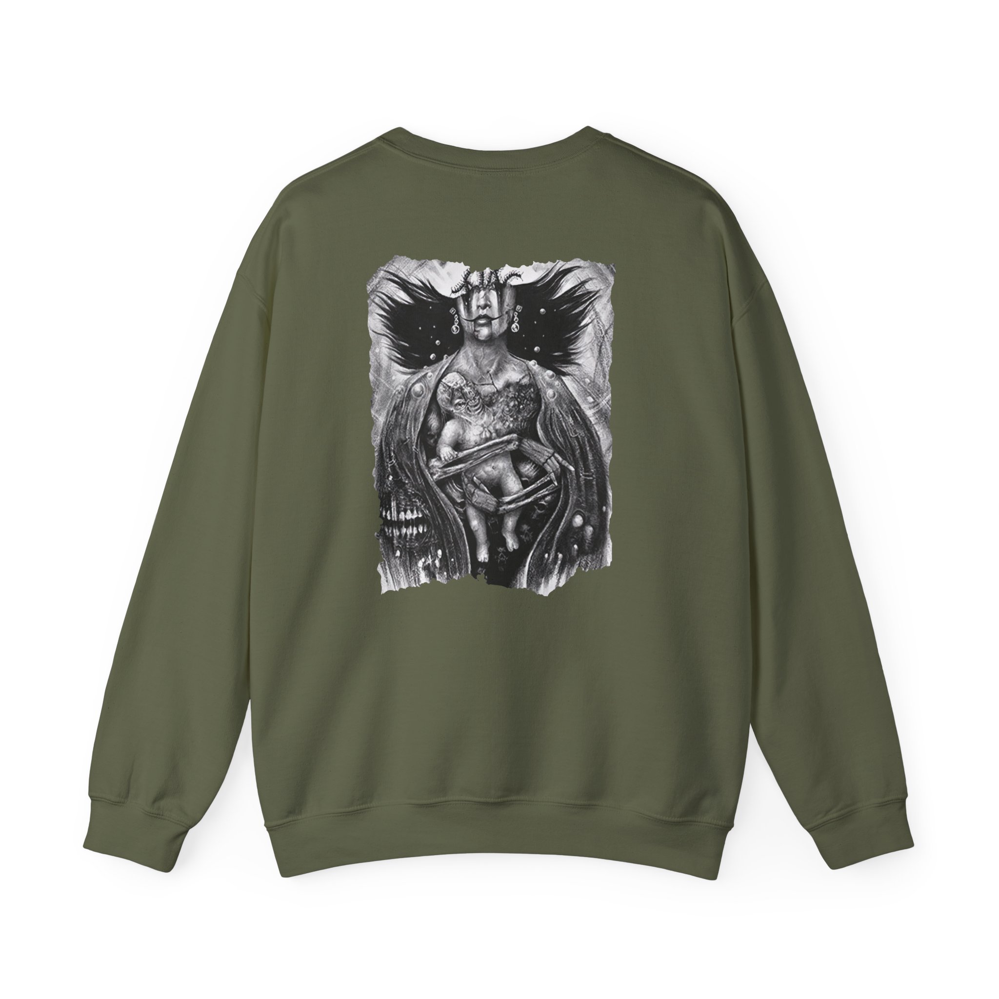 Avatar Band Barren Cloth Mother Unisex Heavy Blendâ„¢ Crewneck Sweatshirt
