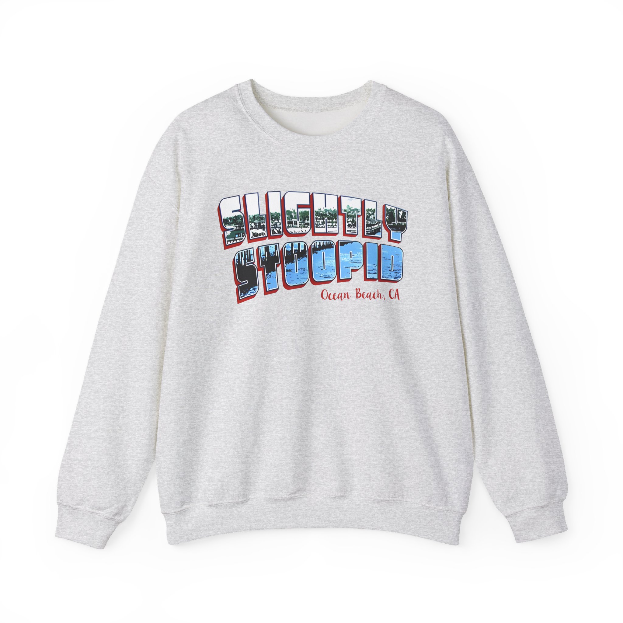 Slightly Stoopid Ocean Beach, Ca Unisex Heavy Blendâ„¢ Crewneck Sweatshirt