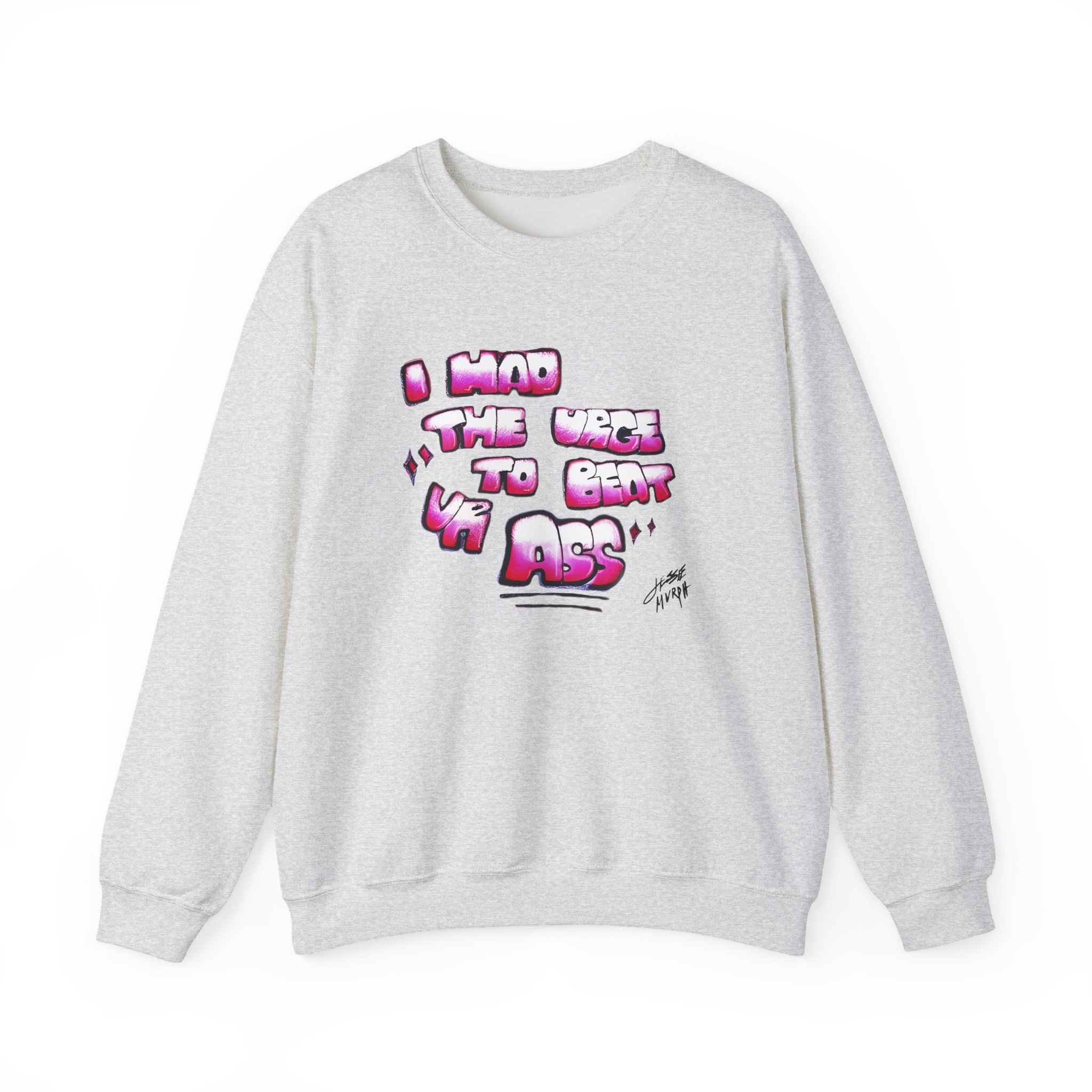 Jessie Murph Beat Ya Ass Unisex Heavy Blendâ„¢ Crewneck Sweatshirt