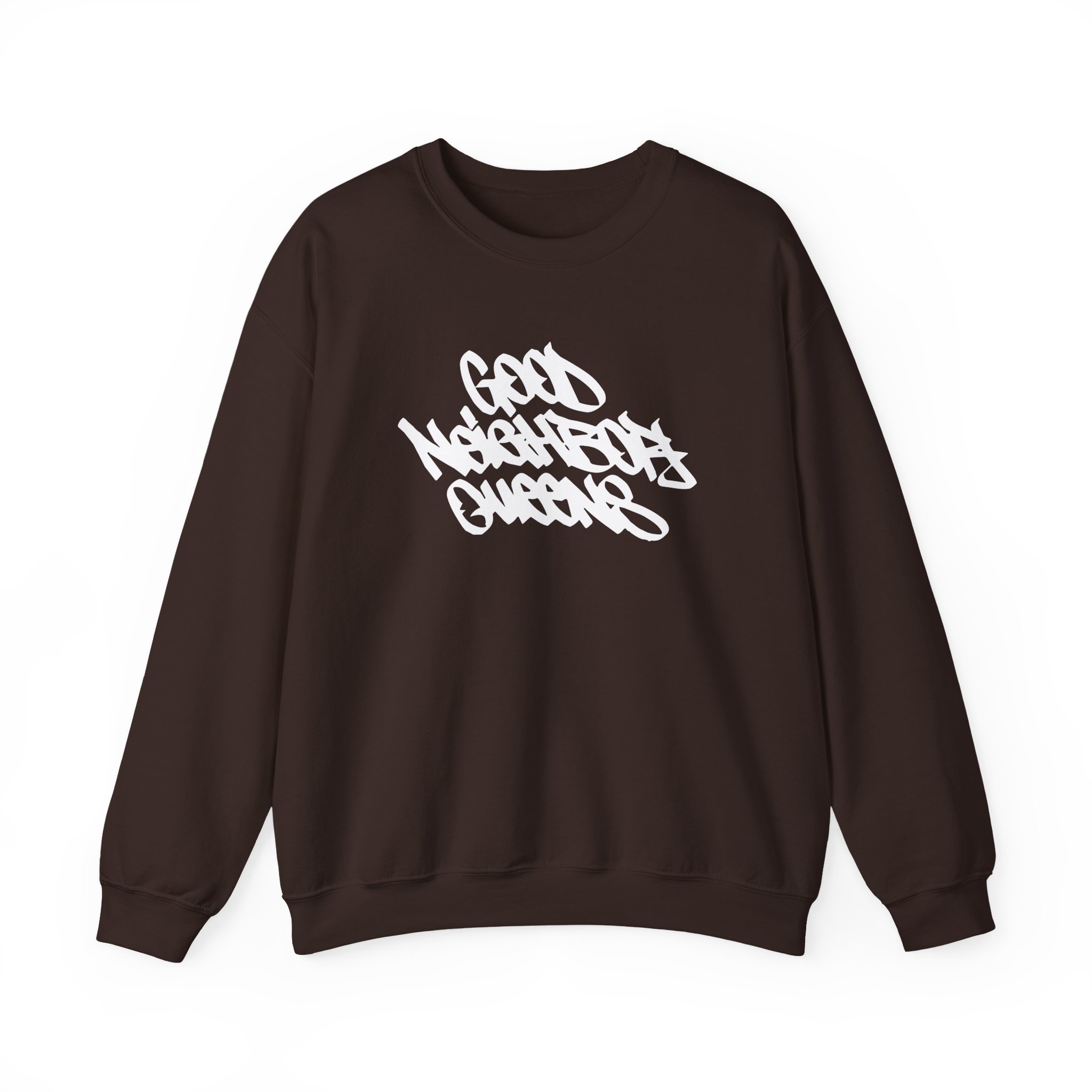 Good Neighbours Queens 3m Reflective Unisex Heavy Blendâ„¢ Crewneck Sweatshirt
