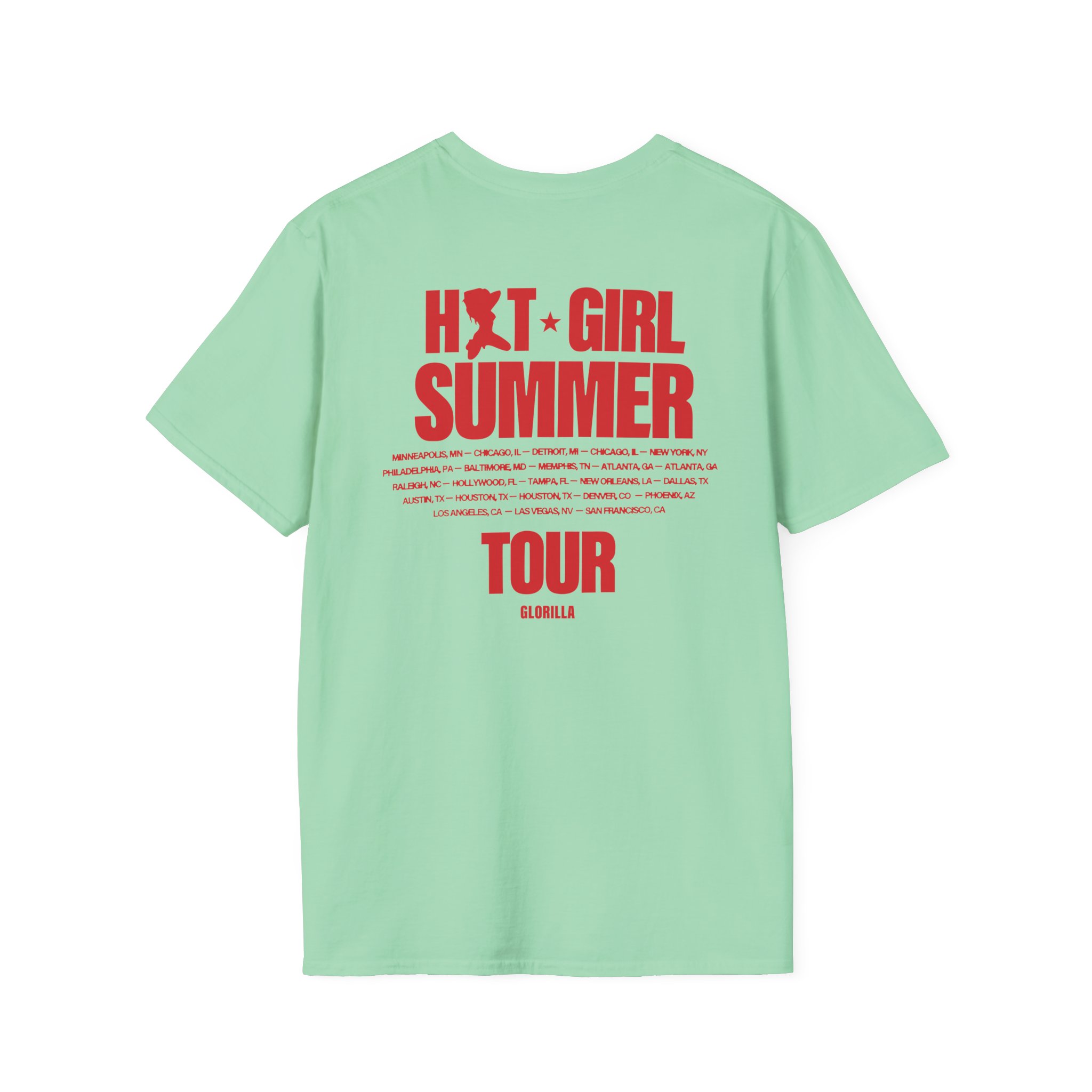 Glorilla Hot Girl Summer Tour Unisex Softstyle T-Shirt