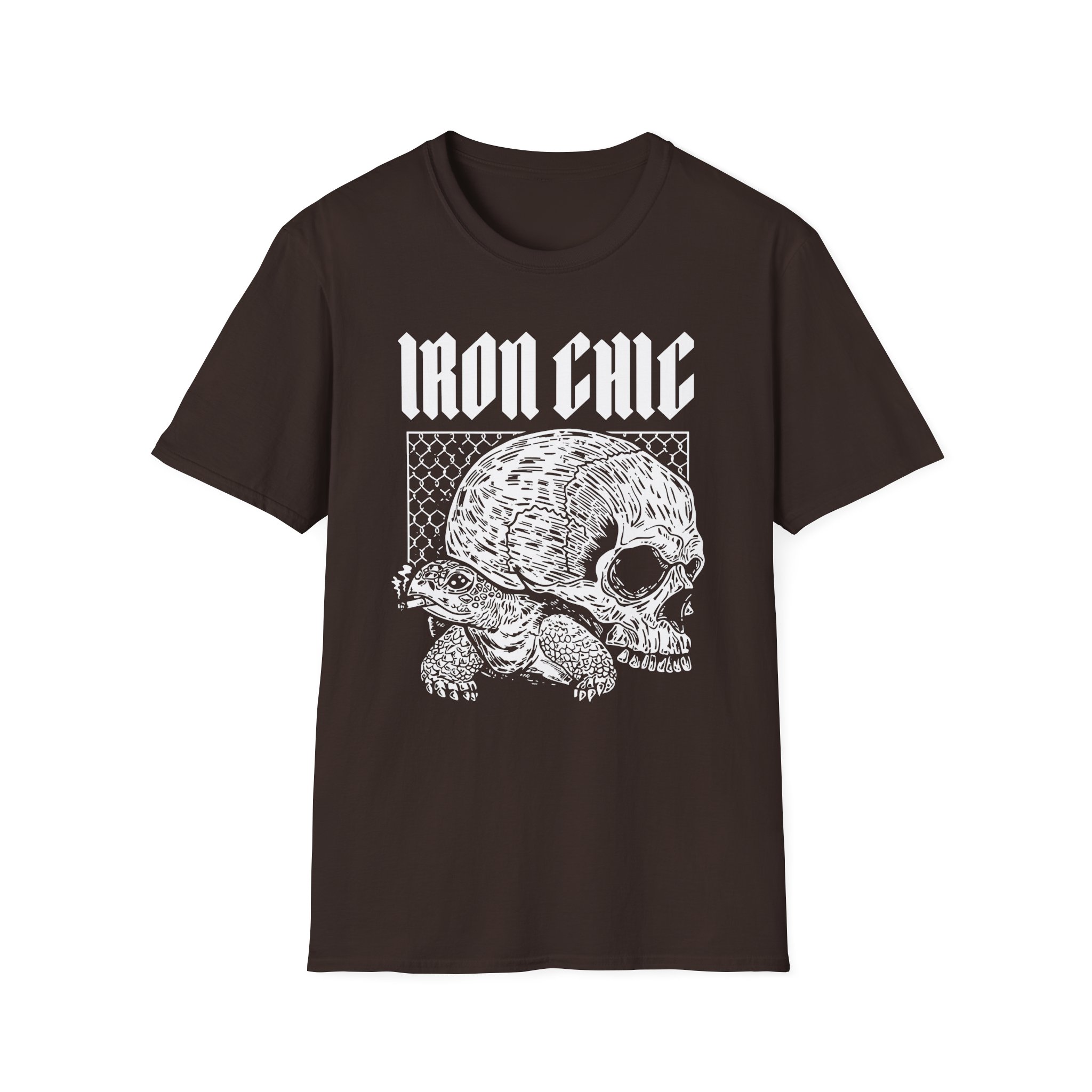 Iron Chic Turtle Unisex Softstyle T-Shirt