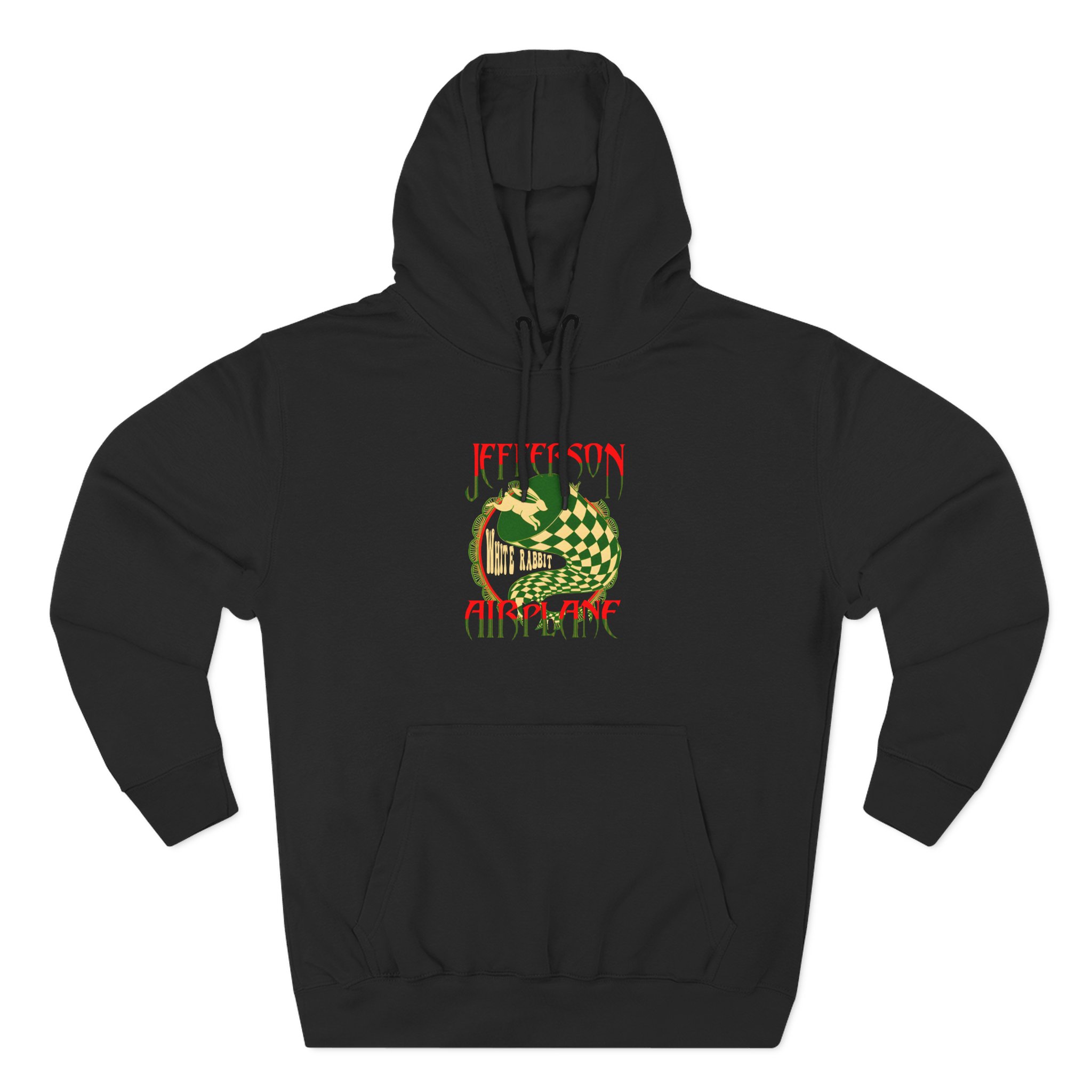 Jefferson Airplane Rabbit Three-Panel Fleece Hoodie
