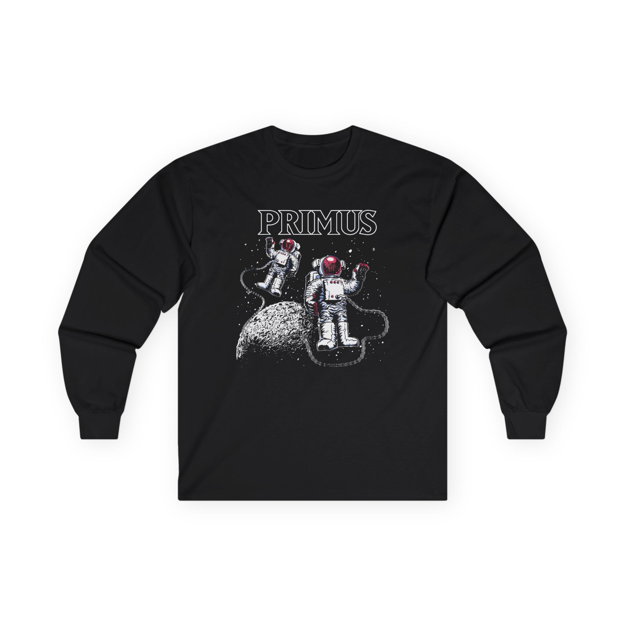 Primus Astronaut On The Moon Unisex Ultra Cotton Long Sleeve Tee