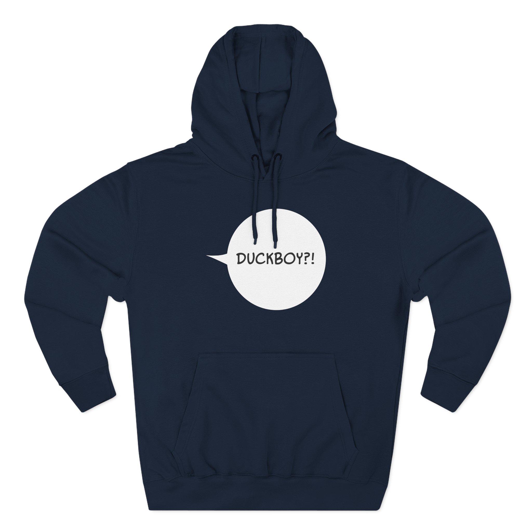 Duckboy Three-Panel Fleece Hoodie