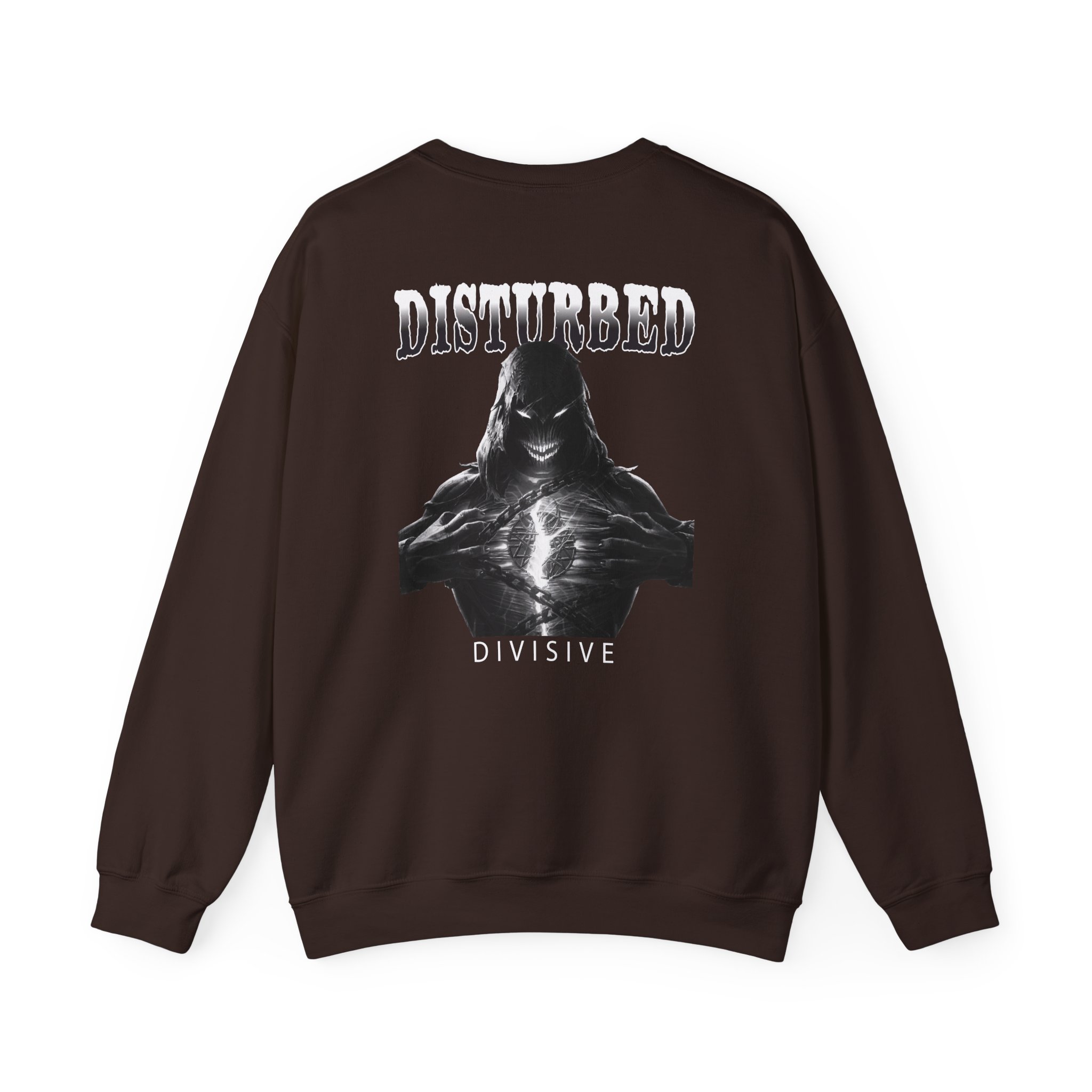 Disturbed Divisive Unisex Heavy Blendâ„¢ Crewneck Sweatshirt