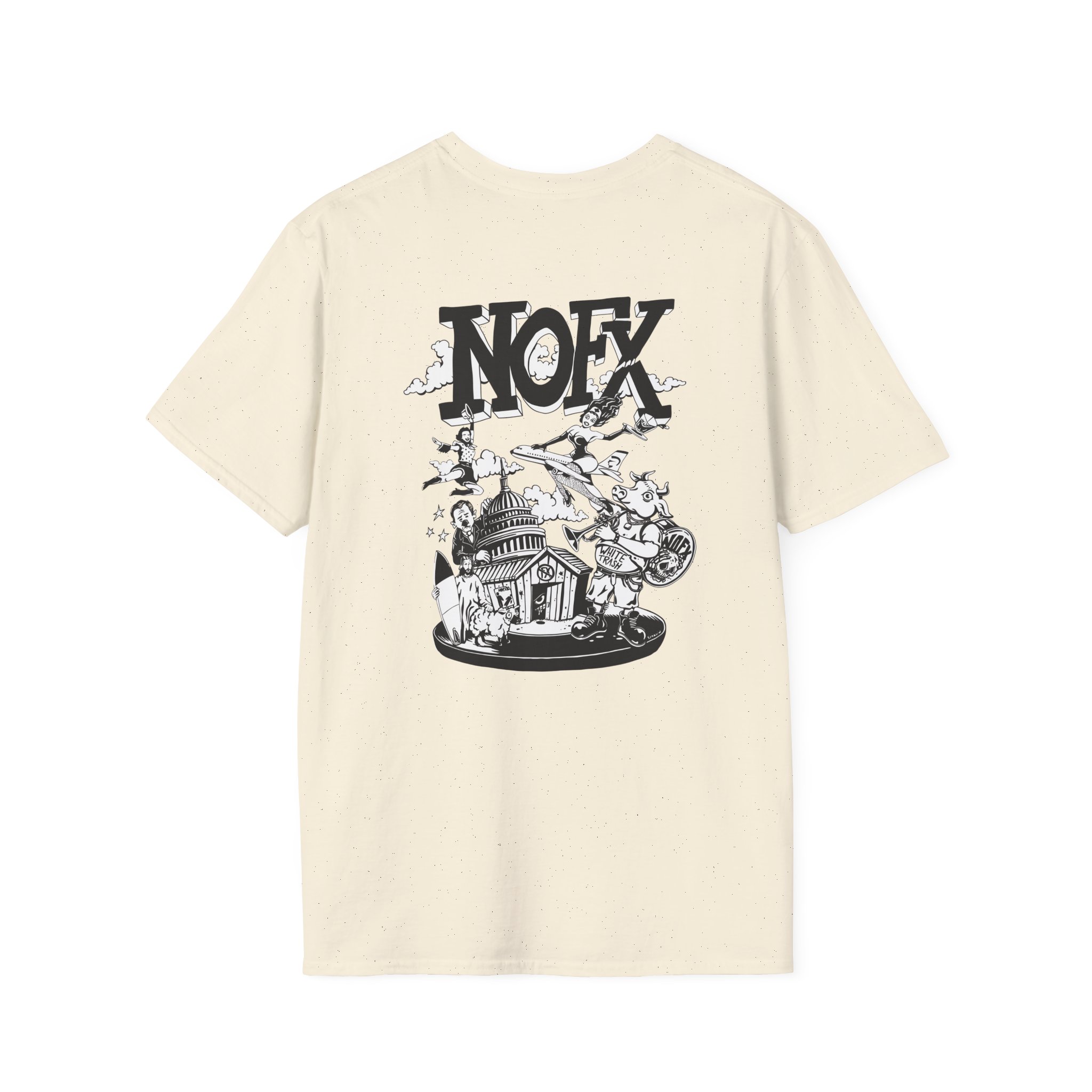 Nofx Allbums Unisex Softstyle T-Shirt