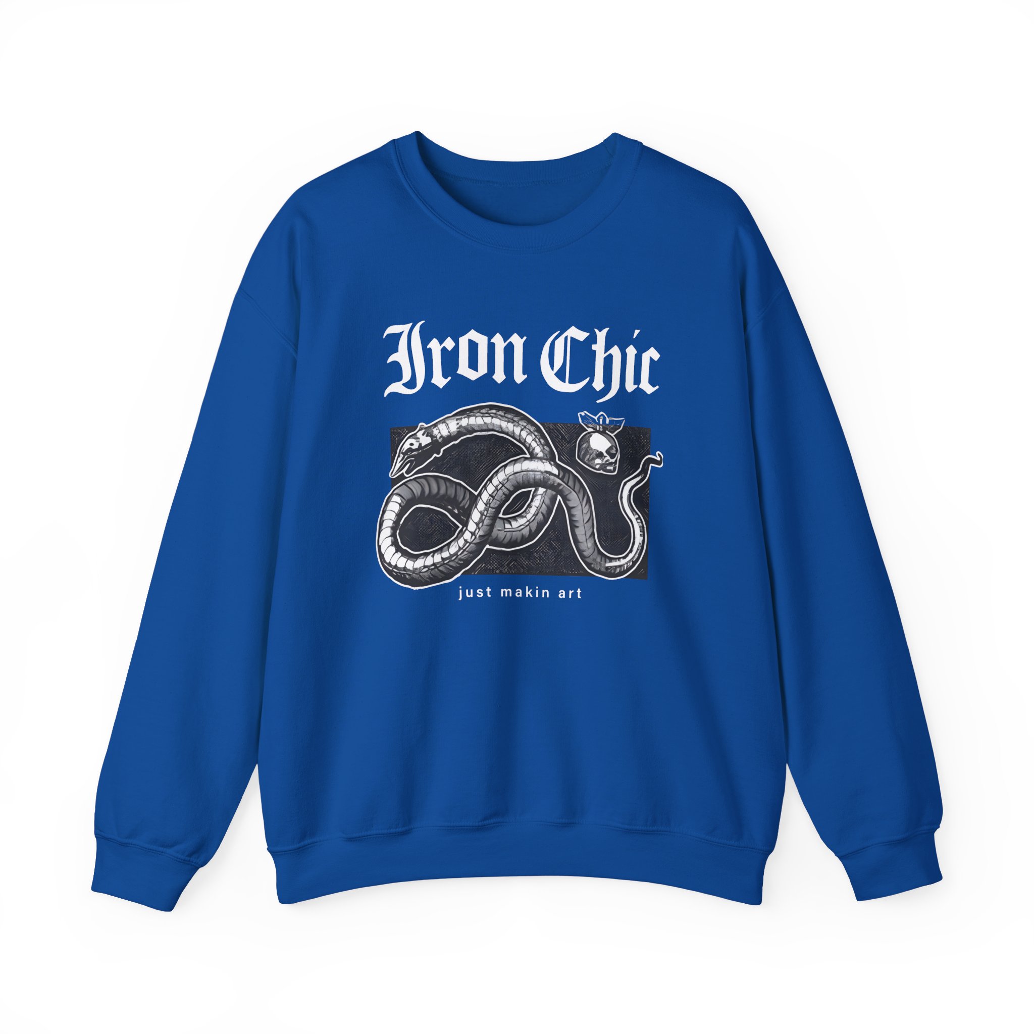 Iron Chic Makin' Art Unisex Heavy Blend Crewneck Sweatshirt
