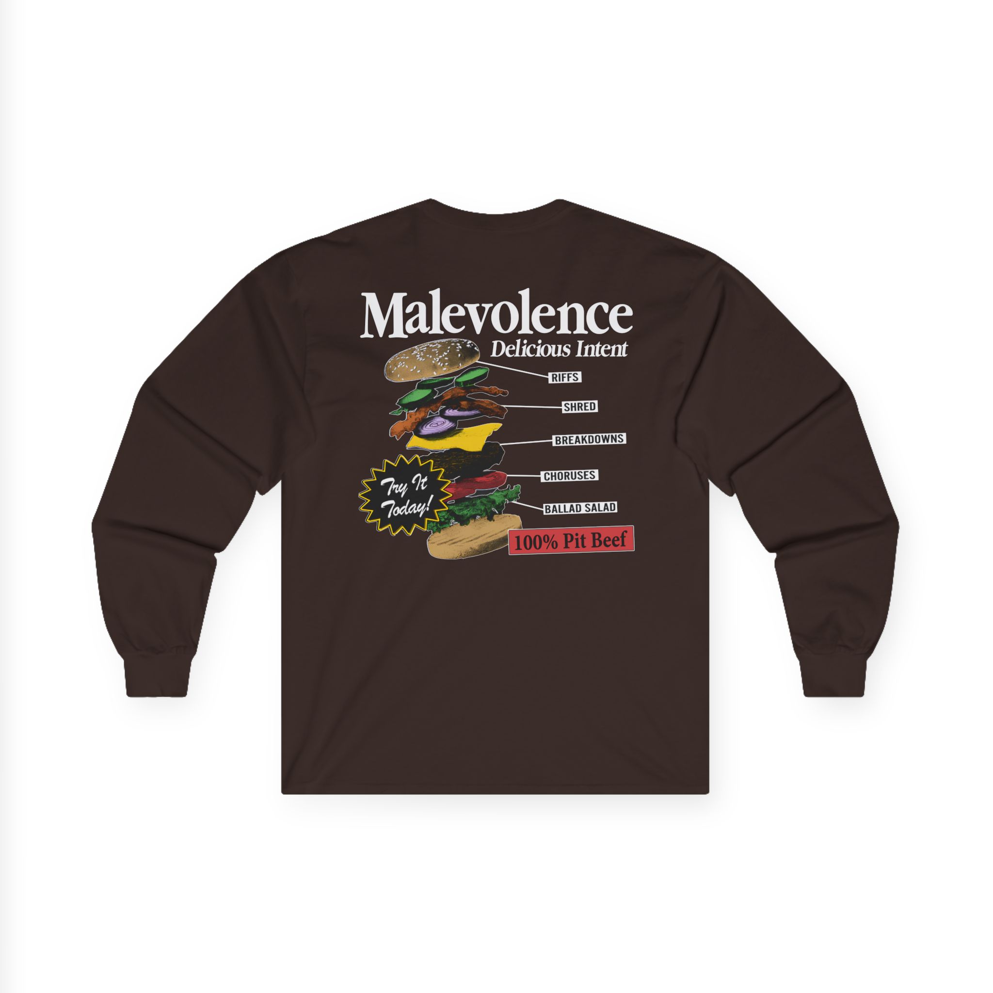 Malevolence Pit Beef Unisex Ultra Cotton Long Sleeve Tee