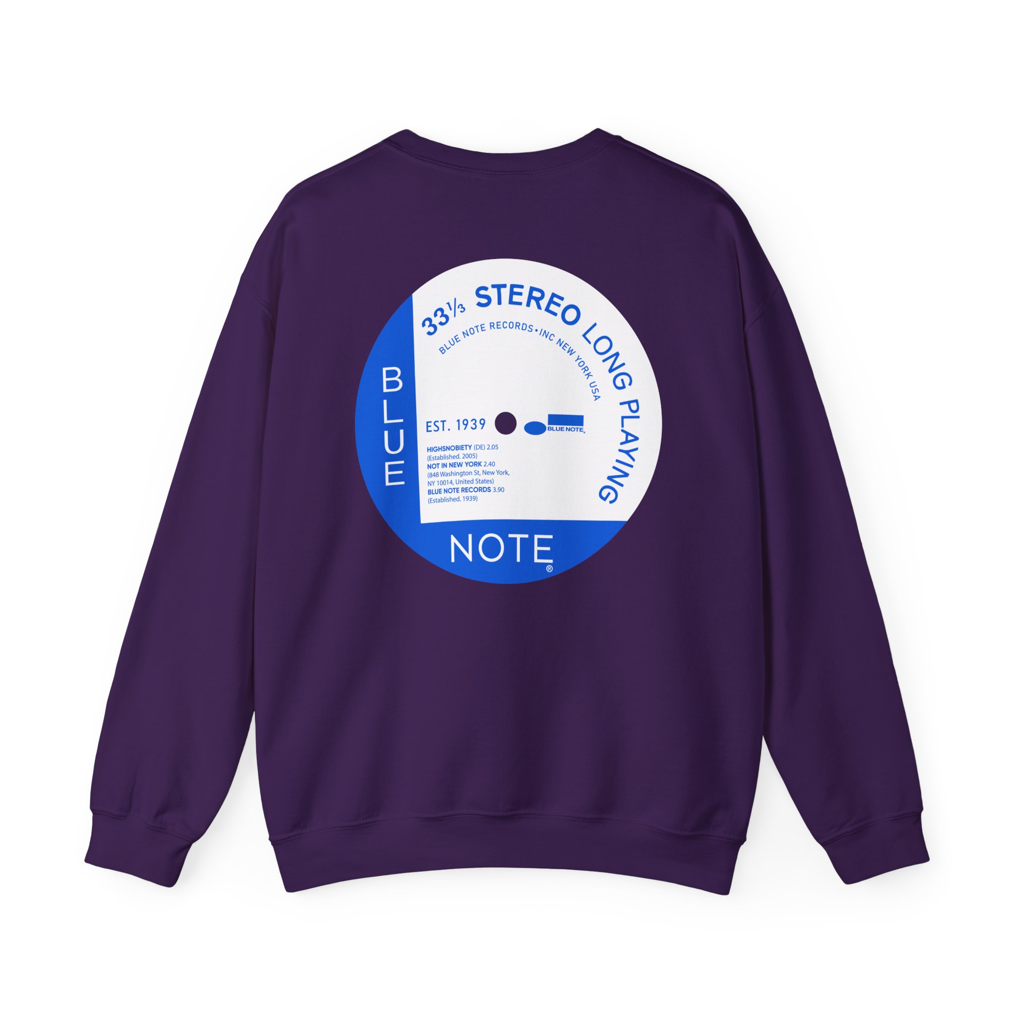 Blue Note X Highsnobiety Anniversary Unisex Heavy Blendâ„¢ Crewneck Sweatshirt