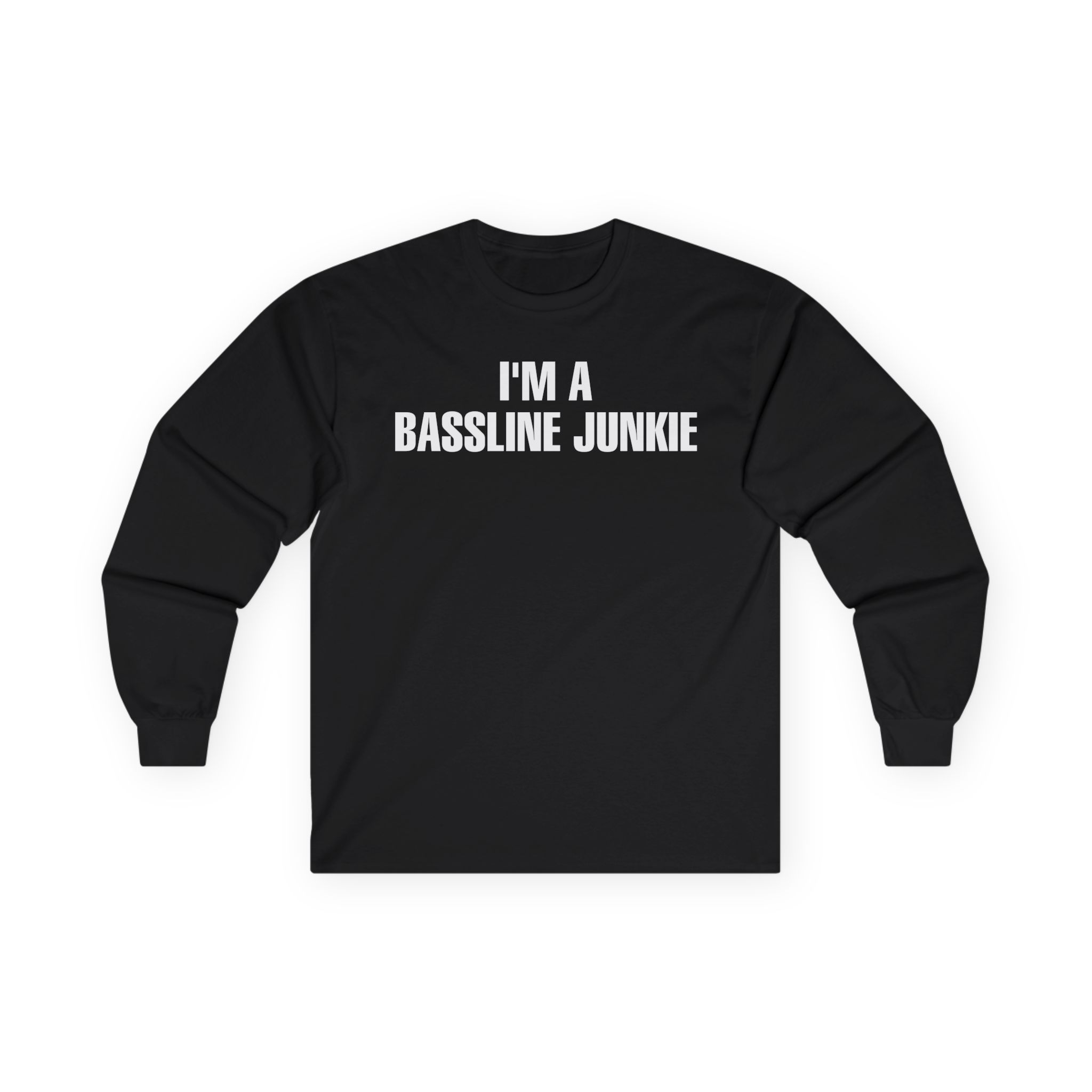 Dizzee Rascal I'm a Bassline Junkie Unisex Ultra Cotton Long Sleeve Tee