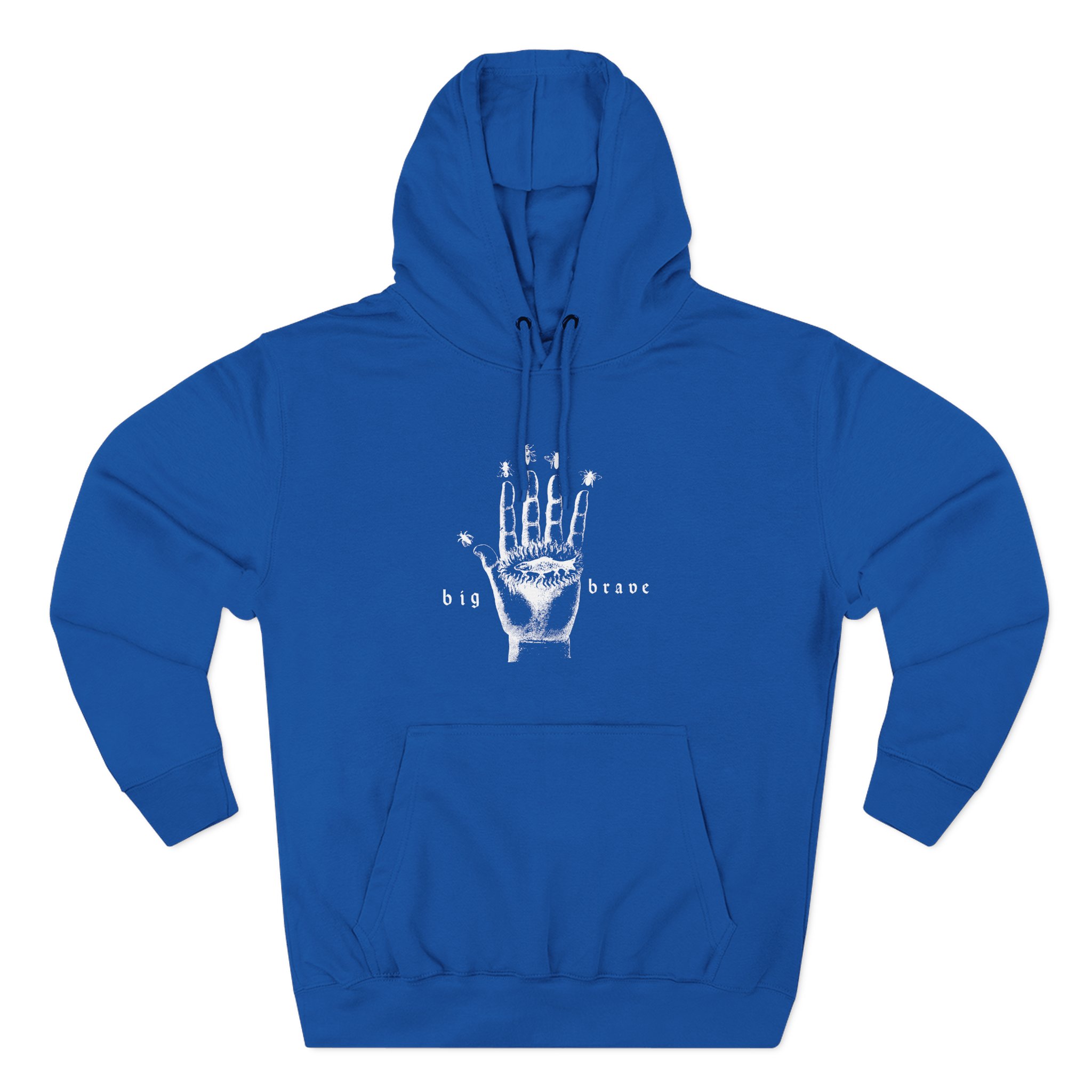 Big Brave Hand Three-Panel Fleece Hoodie