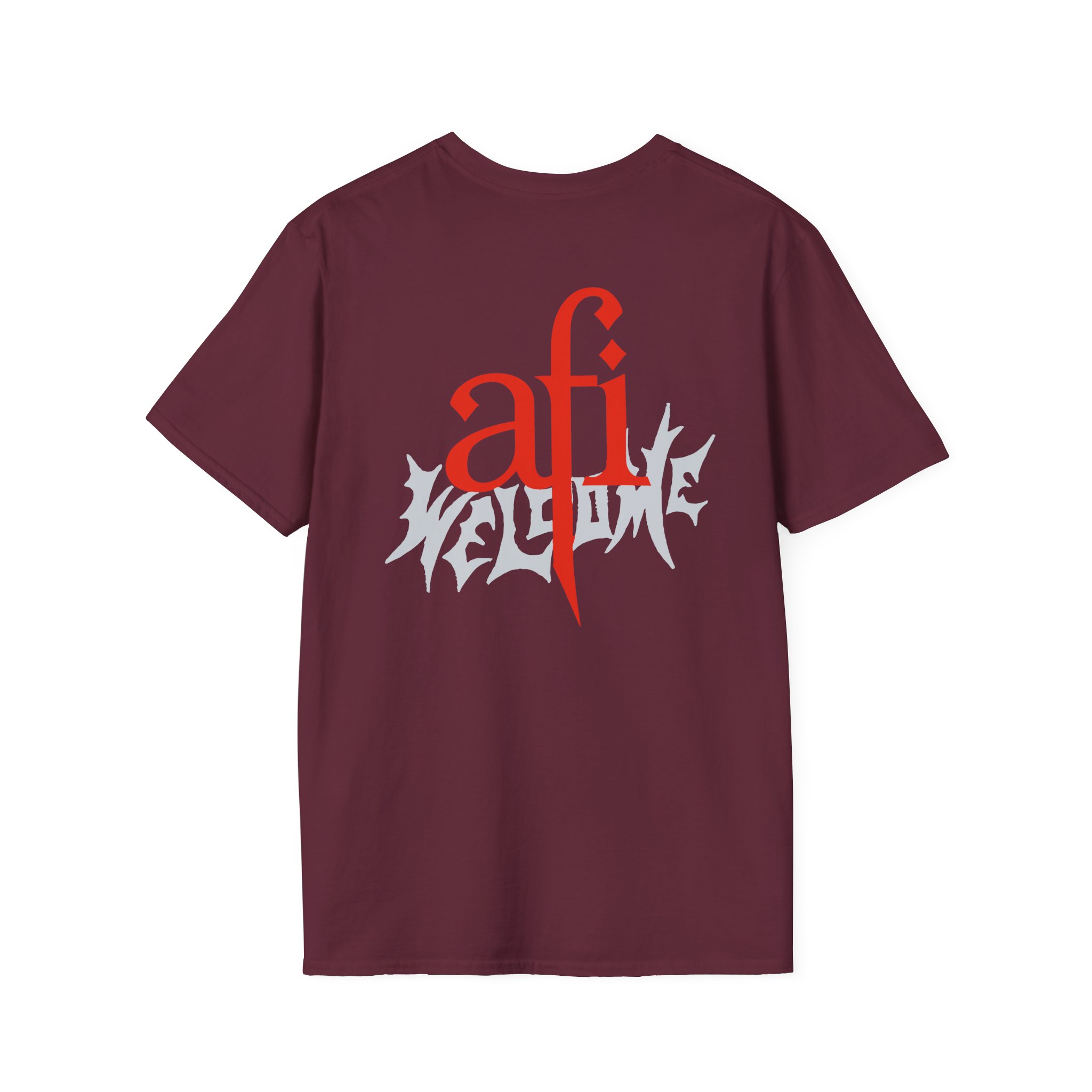 Afi X Welcome Nowhere Unisex Softstyle T-Shirt