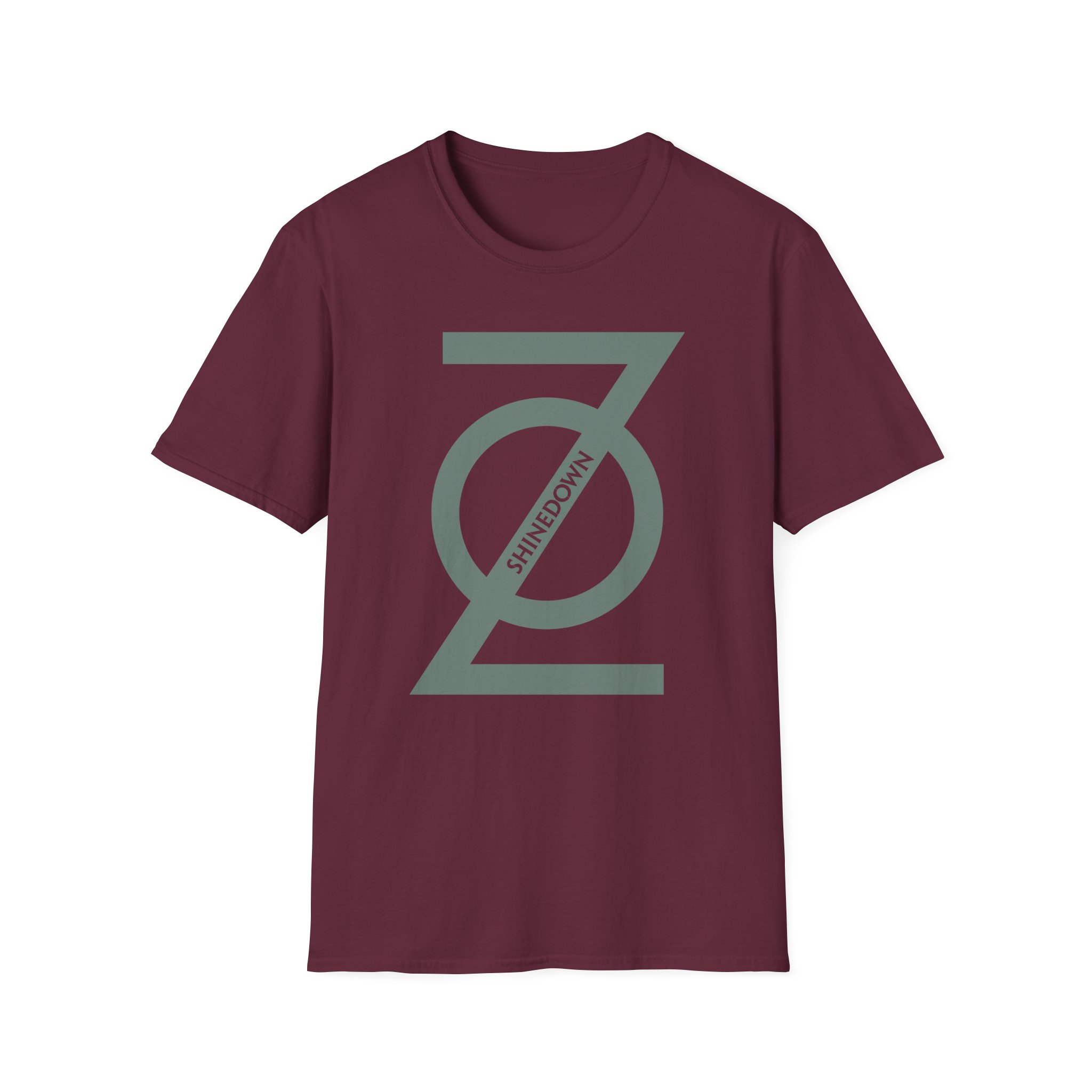Shinedown Secondary Z Logo Unisex Softstyle T-Shirt