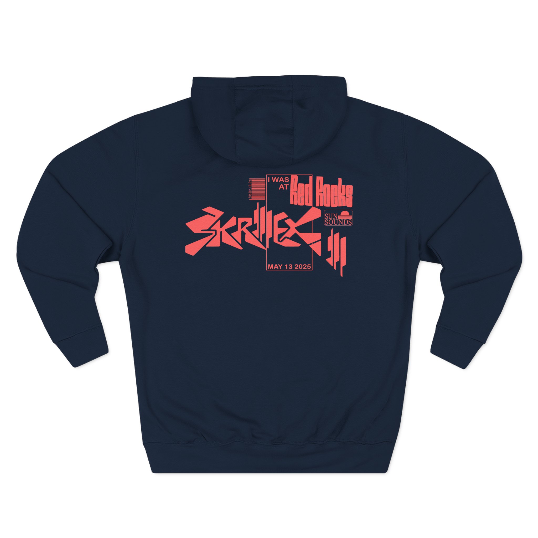 Skrillex Red Rocks Three-Panel Fleece Hoodie