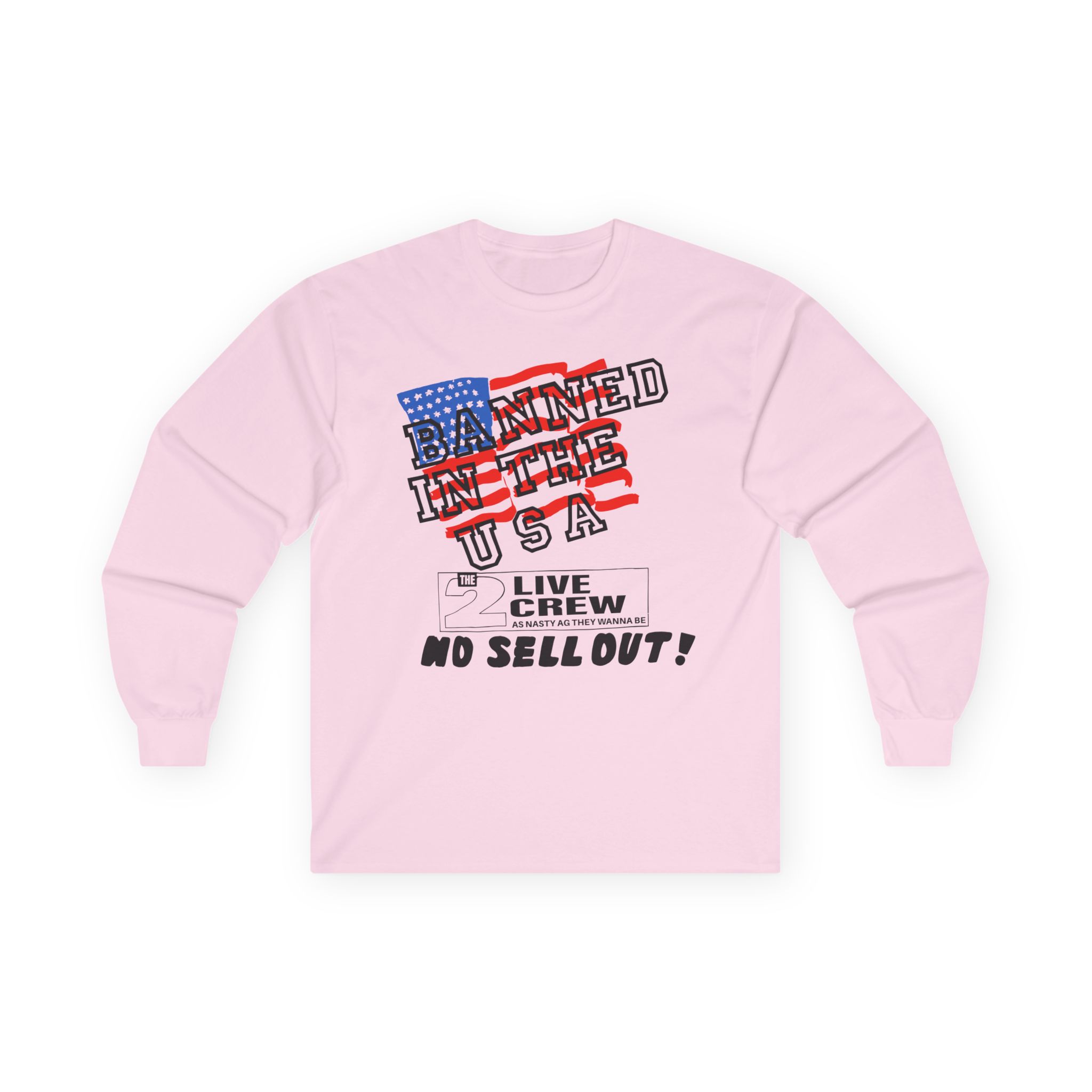 2 Live Crew Banned in the U.s.a. Luke Records Unisex Ultra Cotton Long Sleeve Tee