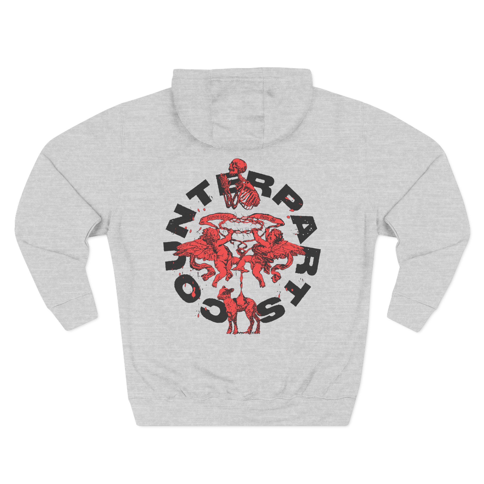 Counterparts Three-Panel Fleece Hoodie