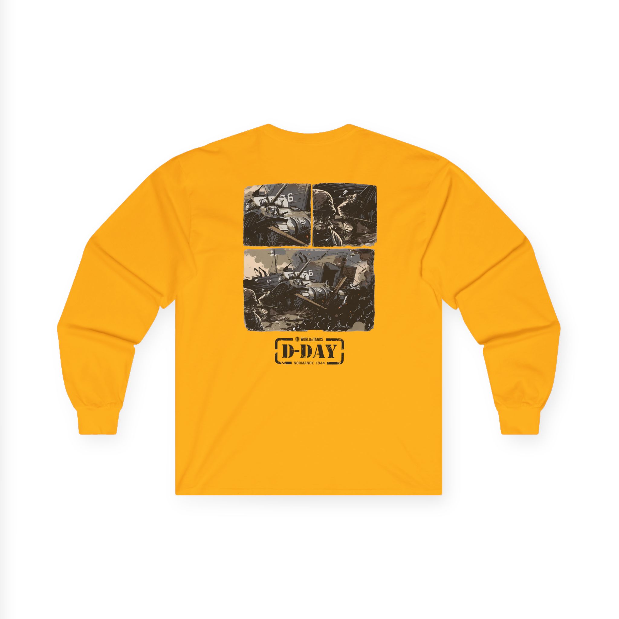 World of Tank Wot D-day Fury Storm Unisex Ultra Cotton Long Sleeve Tee