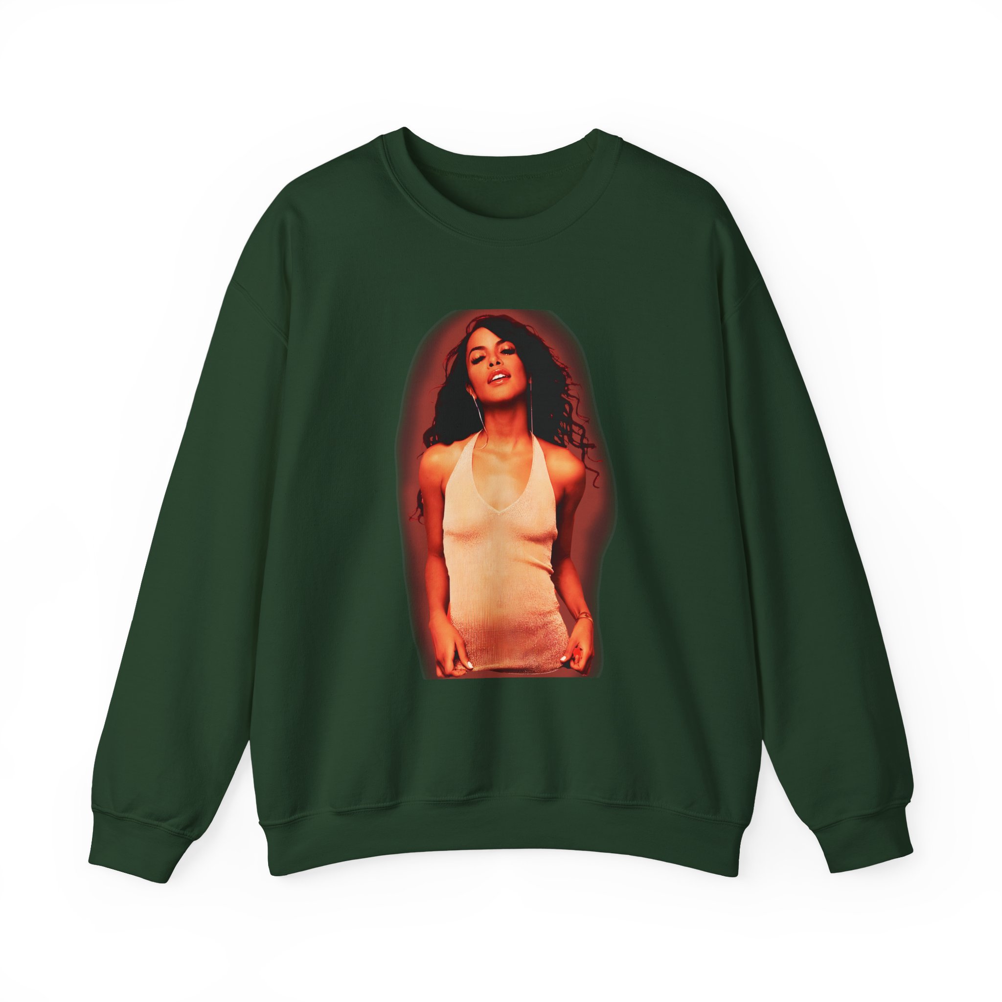 Aaliyah Glow LS Unisex Heavy Blendâ„¢ Crewneck Sweatshirt
