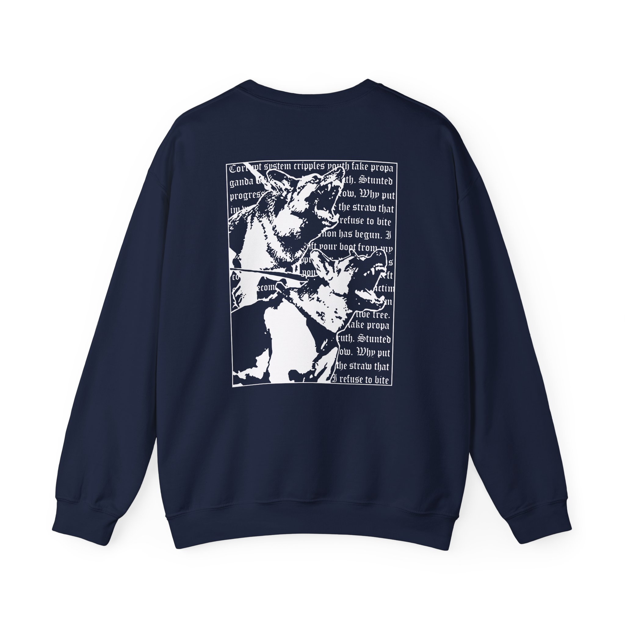Jesus Piece Oppressor Unisex Heavy Blendâ„¢ Crewneck Sweatshirt