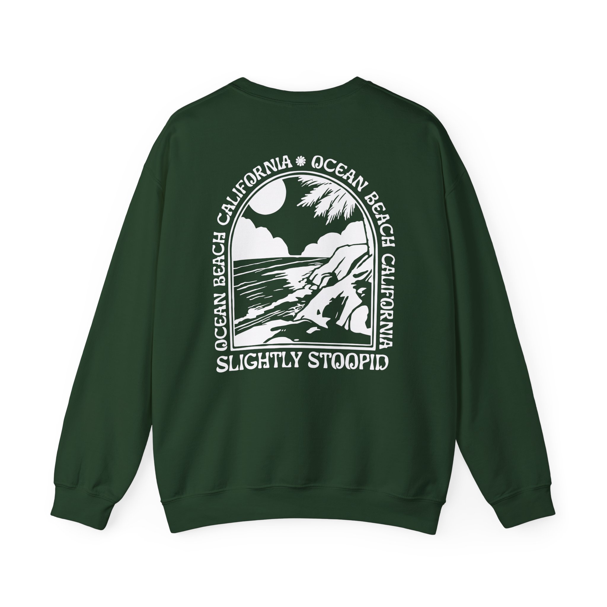 Slightly Stoopid Ob Surf Unisex Heavy Blendâ„¢ Crewneck Sweatshirt