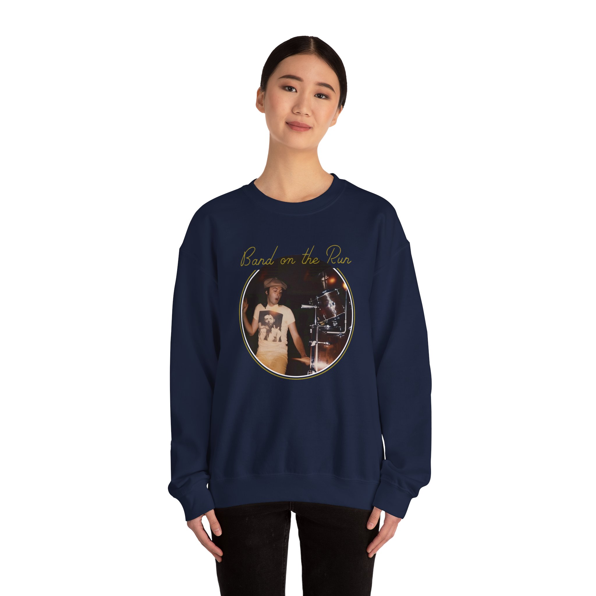 Wings Band On The Run Unisex Heavy Blendâ„¢ Crewneck Sweatshirt