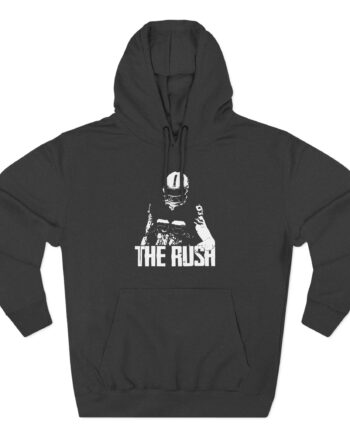 Maxx Crosby the Rush Three-Panel Fleece Hoodie