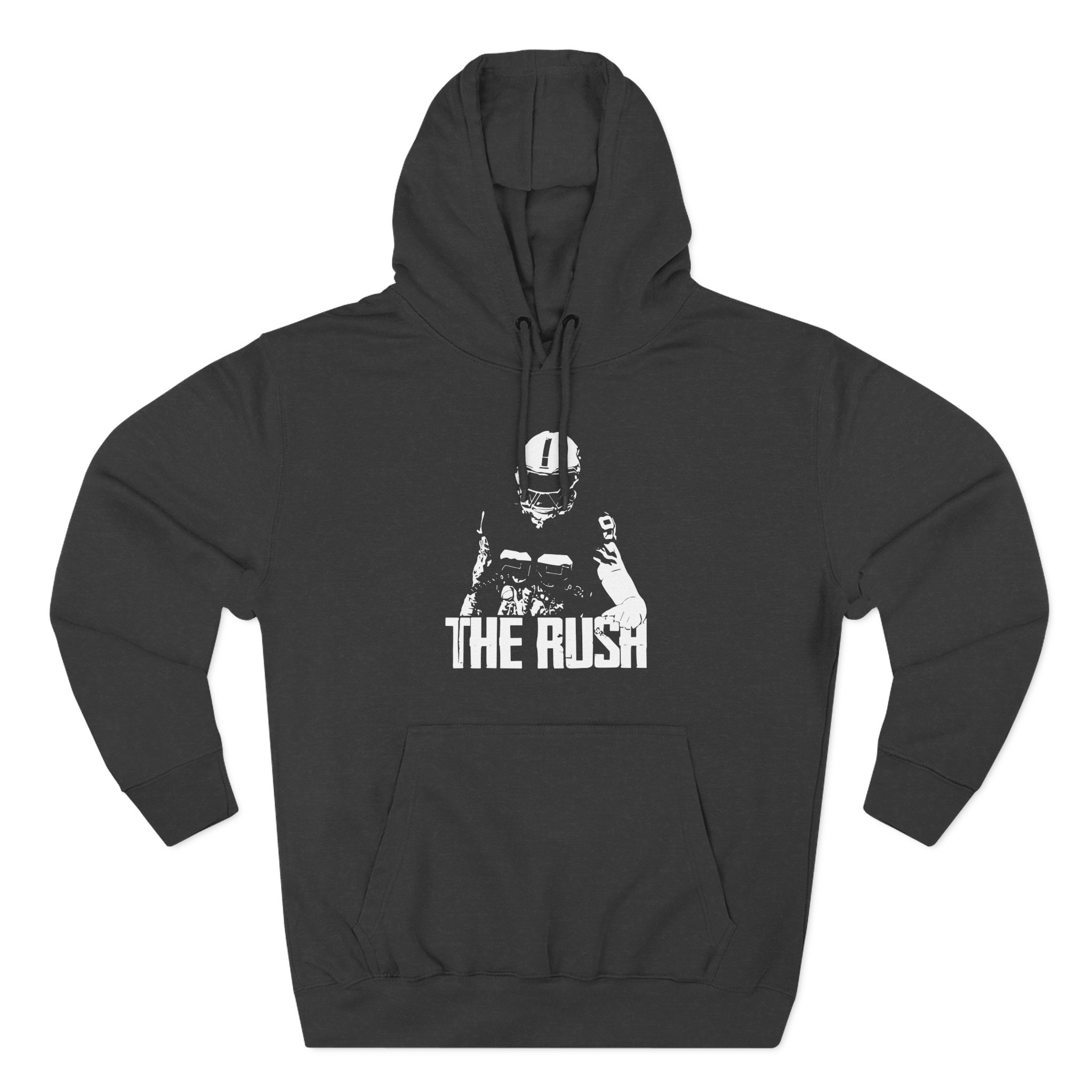 Maxx Crosby the Rush Three-Panel Fleece Hoodie