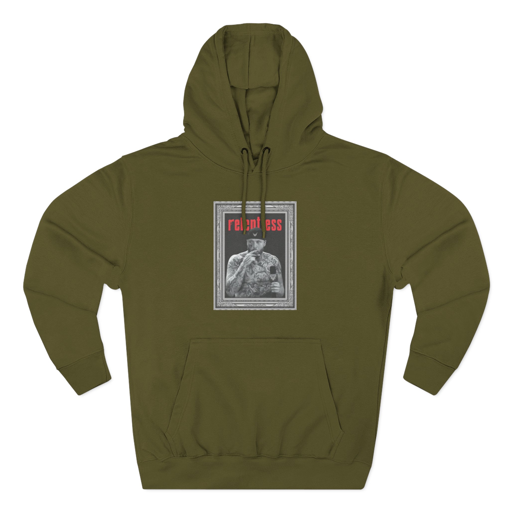 Maxx Crosby Relentless Three-Panel Fleece Hoodie