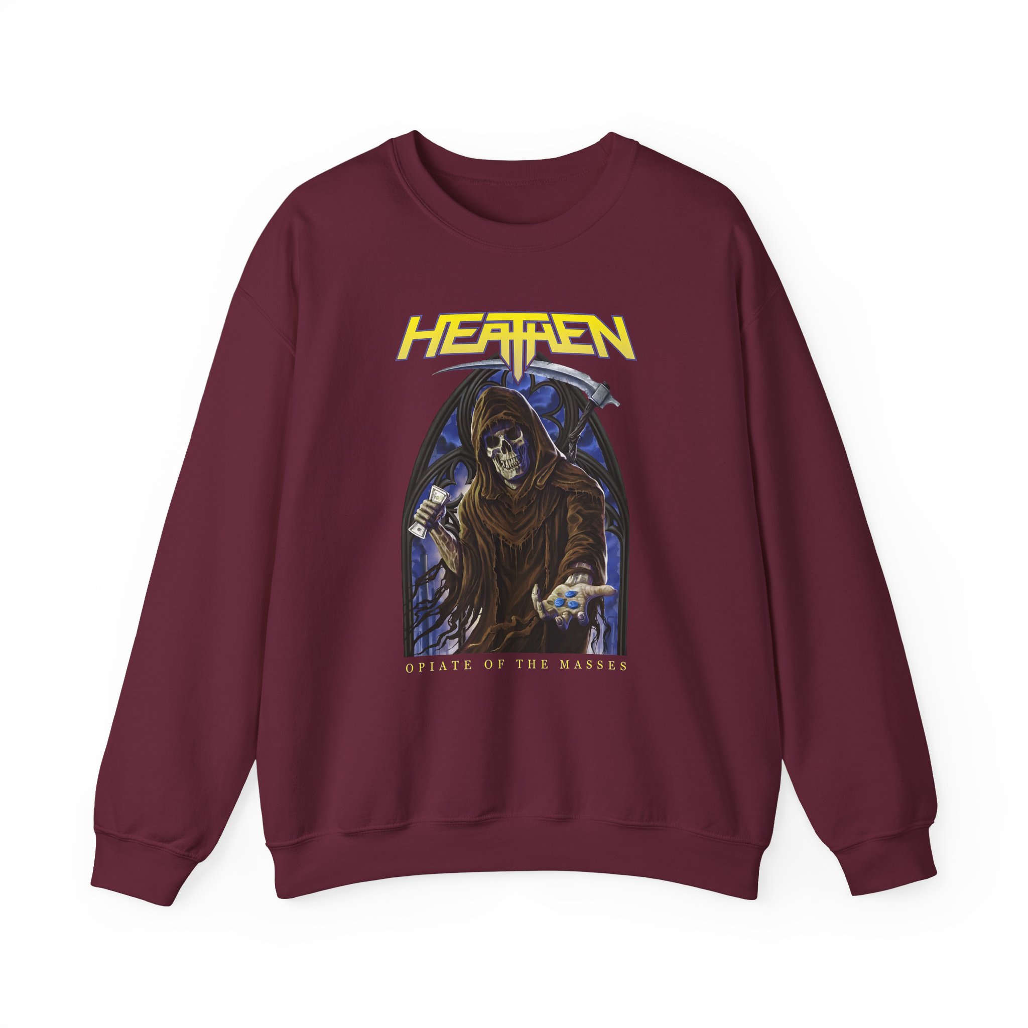 Heathen Opiate of the Masses Unisex Heavy Blendâ„¢ Crewneck Sweatshirt