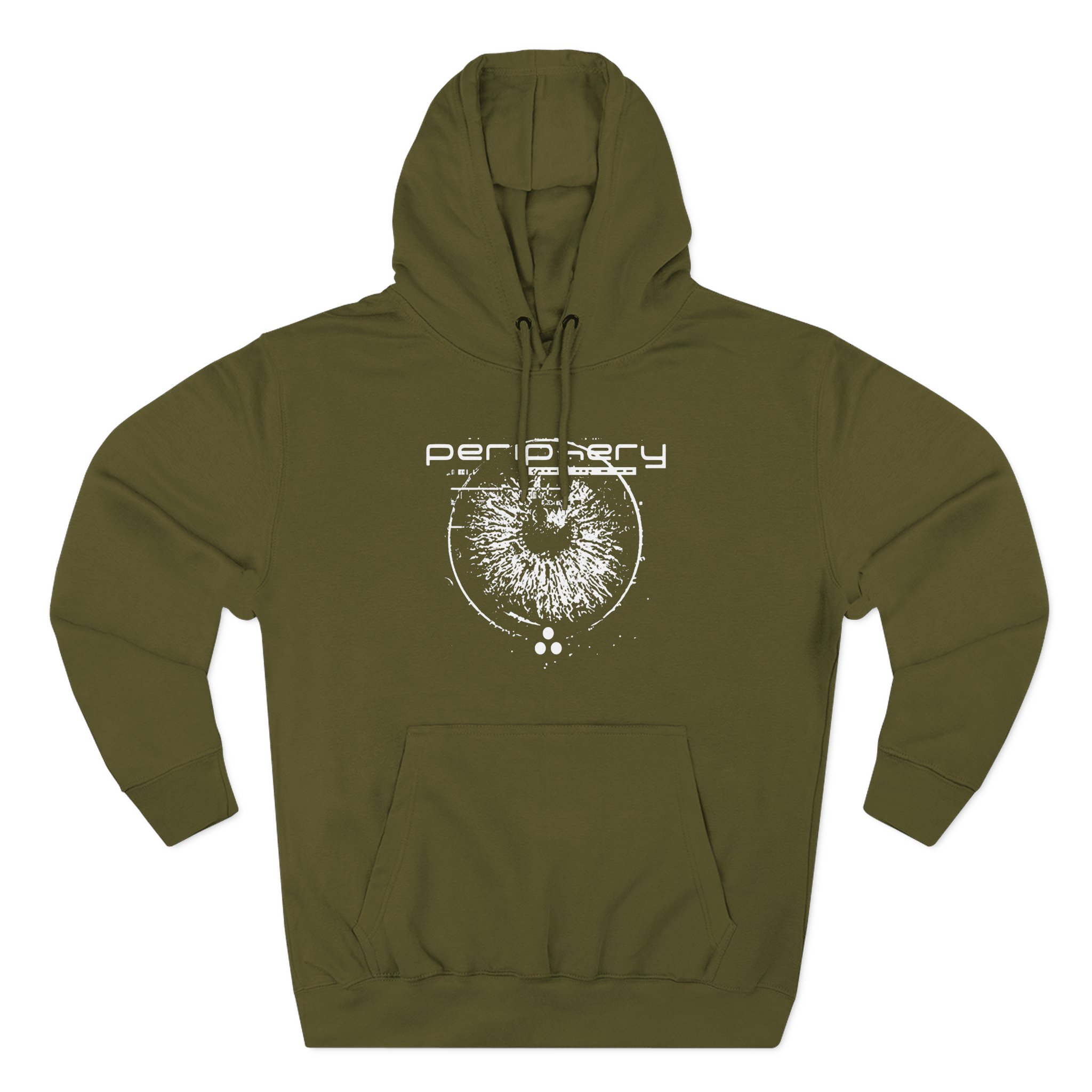 Periphery Eyes Three-Panel Fleece Hoodie