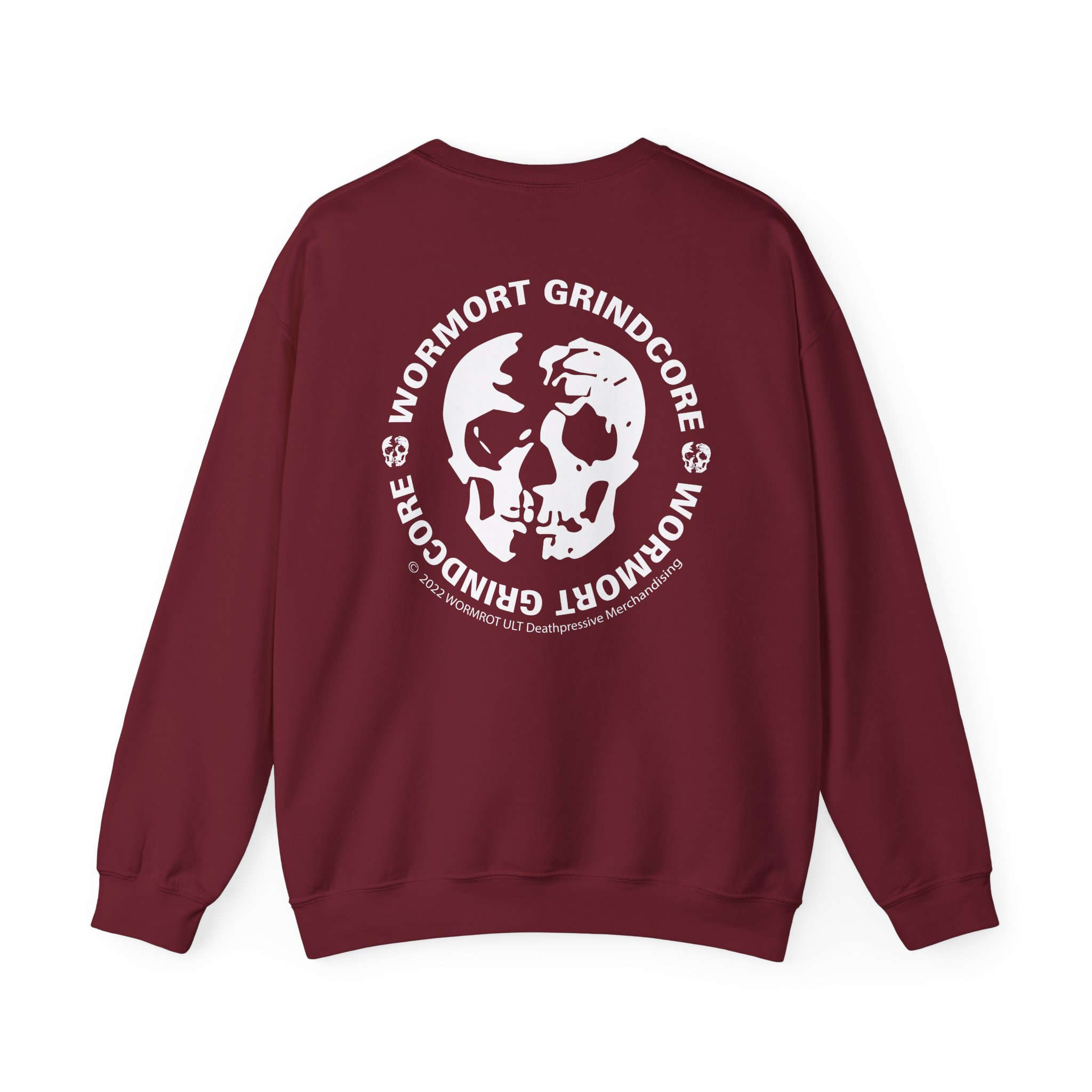 Wormrot in Grind We Rot Unisex Heavy Blendâ„¢ Crewneck Sweatshirt