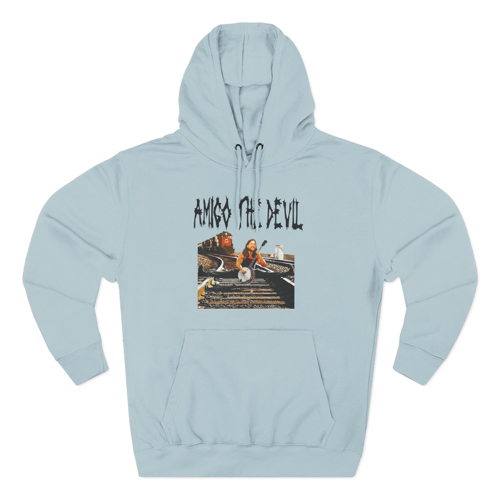 Amigo the Devil Three-Panel Fleece Hoodie