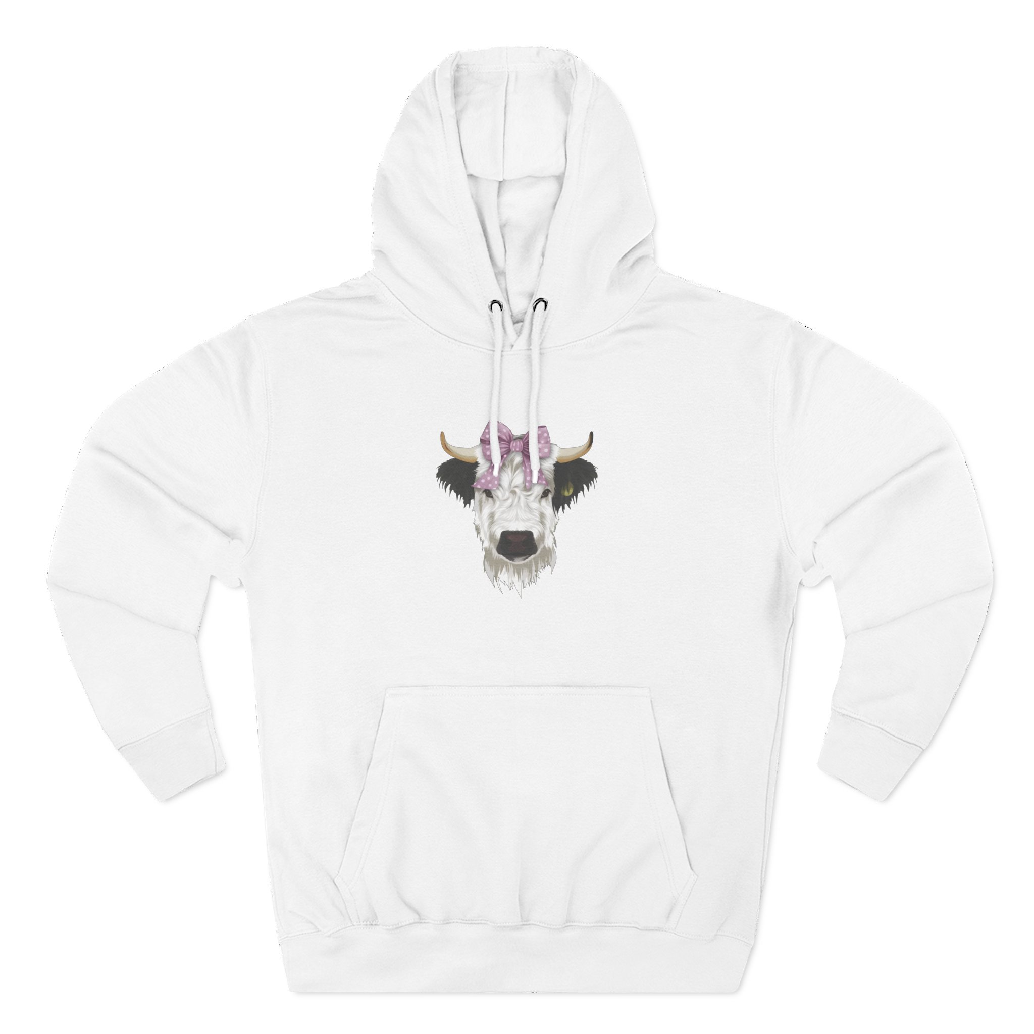 Katie Van Slyke Poppy Three-Panel Fleece Hoodie