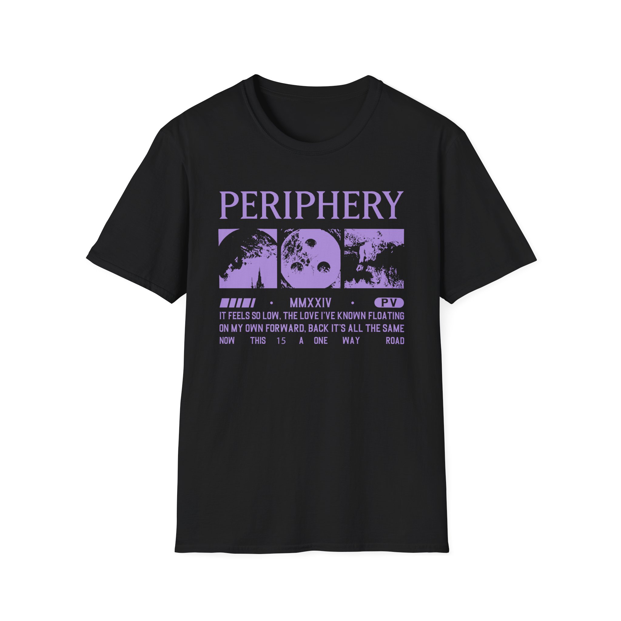 Periphery Album Collage Long Unisex Softstyle T-Shirt