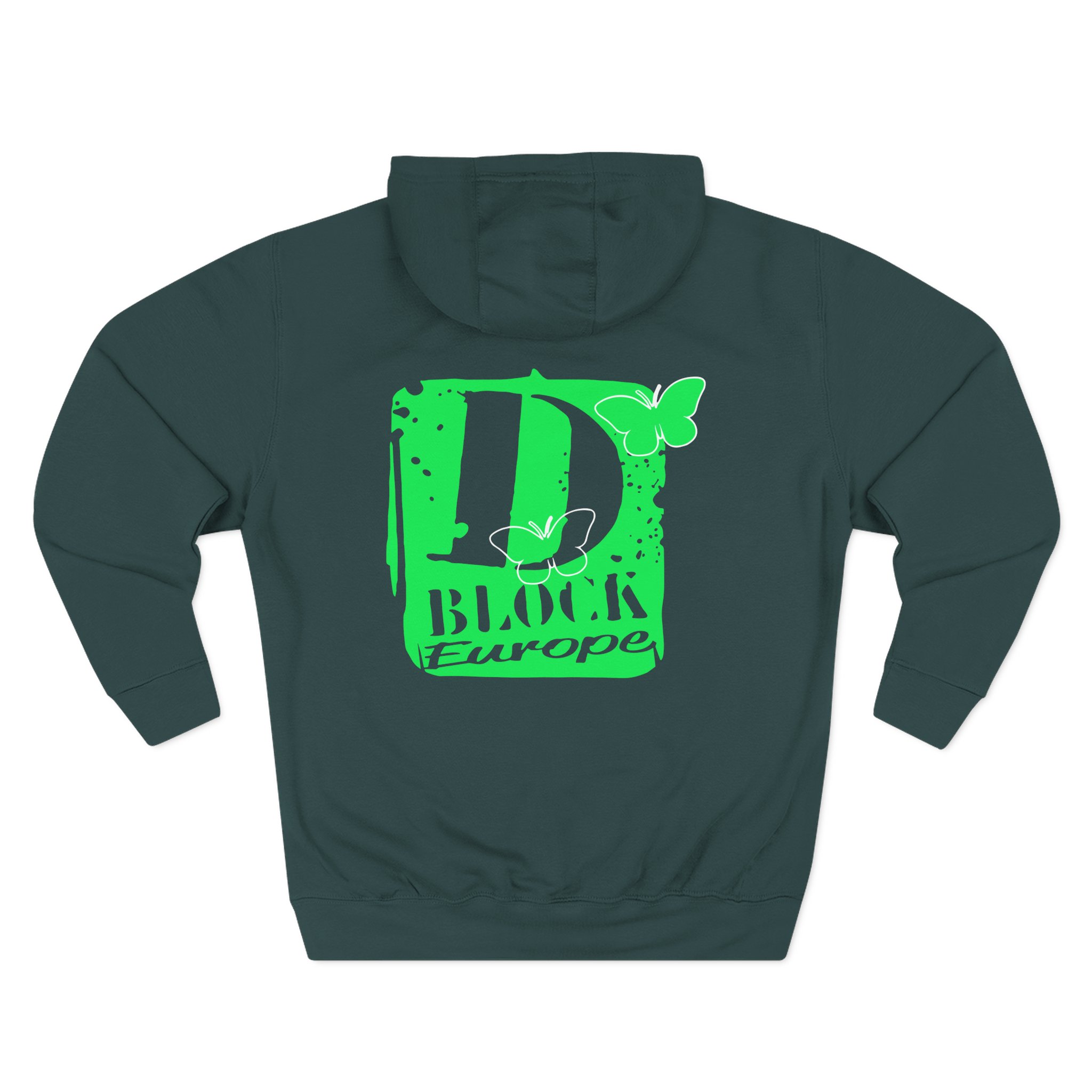 D Block Europe DBE World Three-panel Fleece Hoodie
