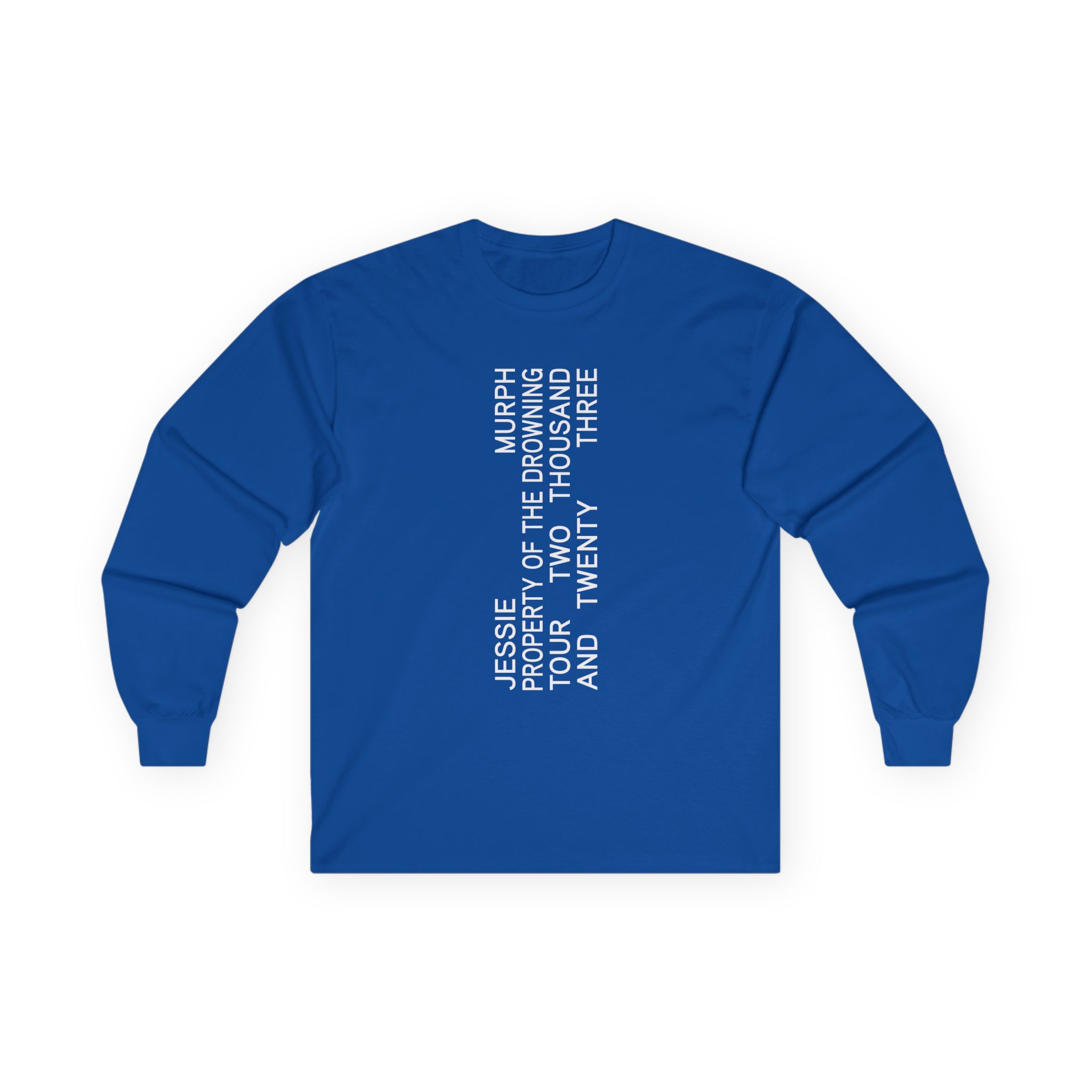 Jessie Murph Property of the Drowning Tour Unisex Ultra Cotton Long Sleeve Tee