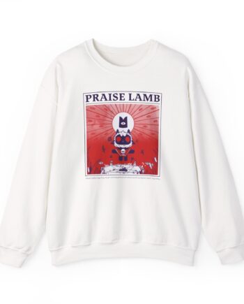 Cult of the Lamb Praise Lamb Unisex Heavy Blend™ Crewneck Sweatshirt