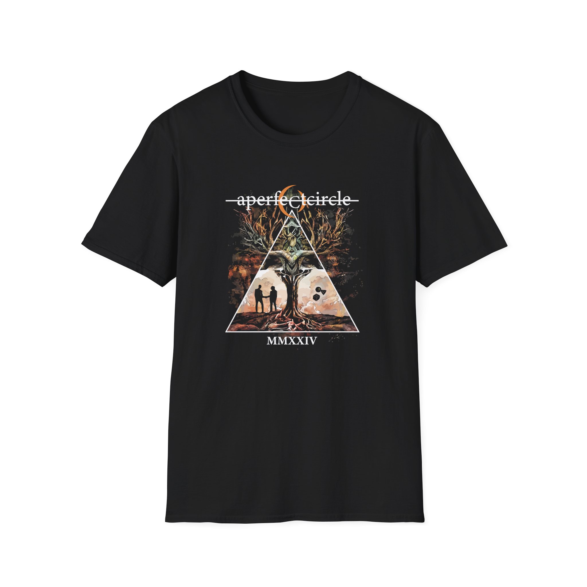 A Perfect Circle Yggdrasil Itin Unisex Softstyle T-Shirt