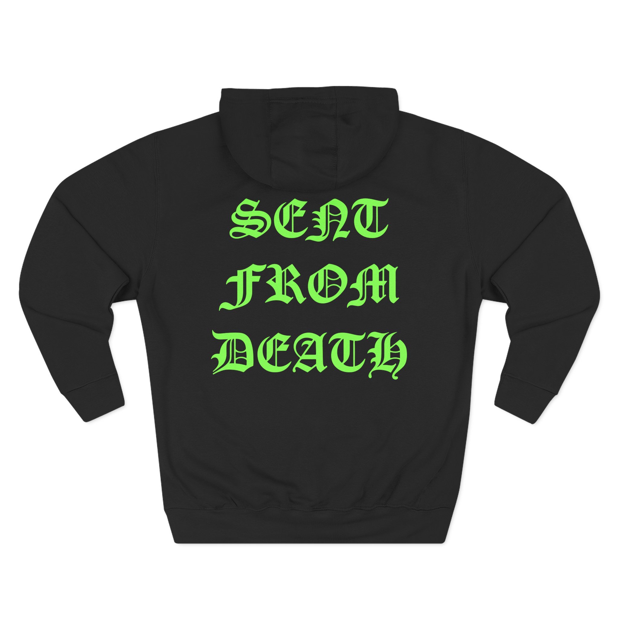 Spite Sent From Death Three-Panel Fleece Hoodie