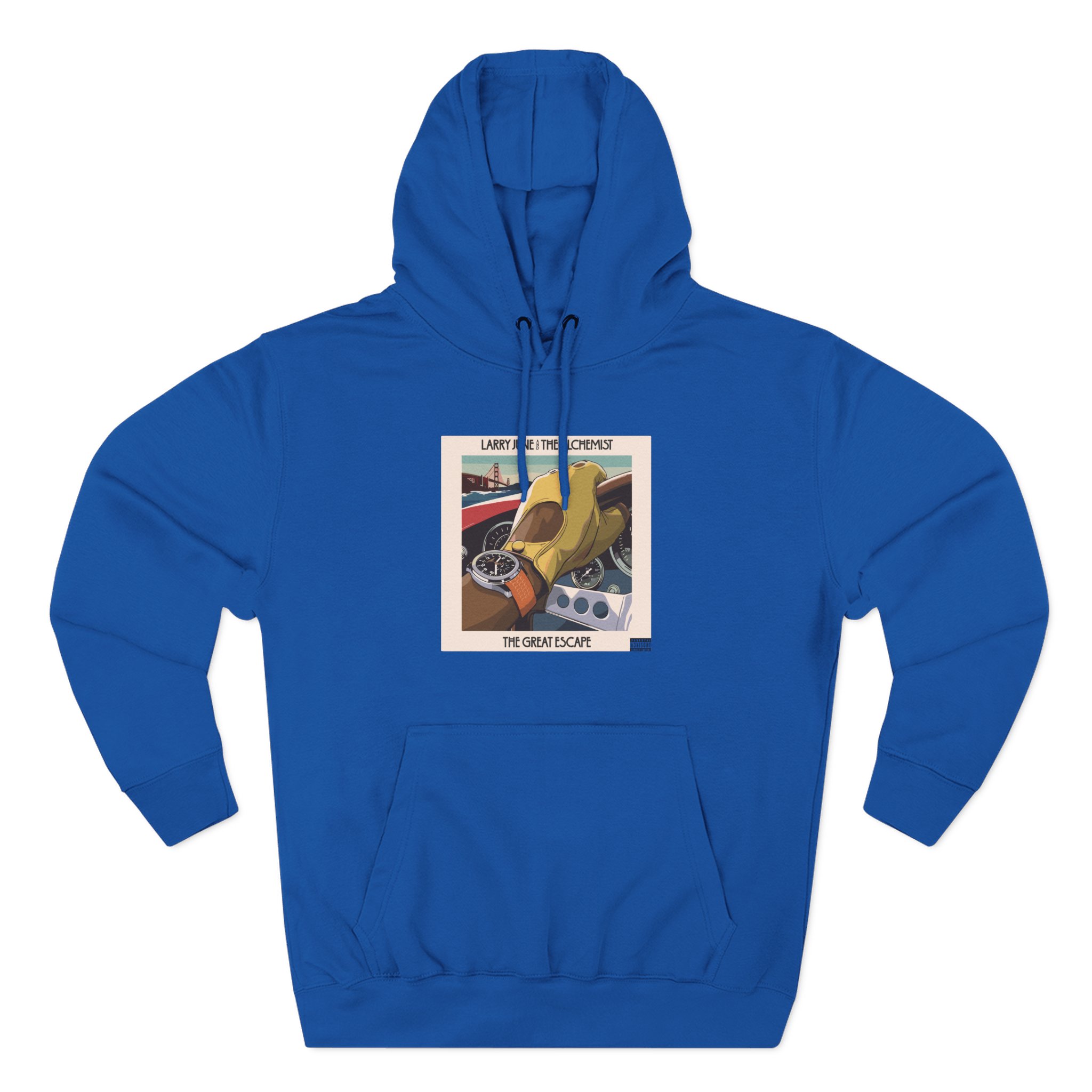 Larry June & the Alchemist Three-Panel Fleece Hoodie