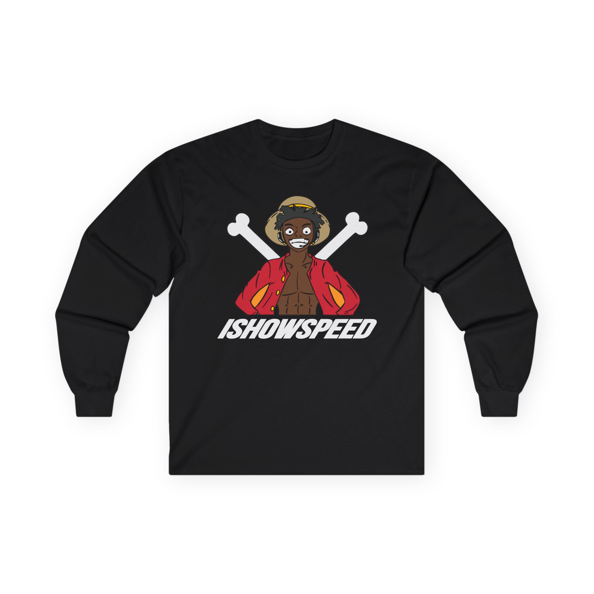 Luffy Ishowspeed Unisex Ultra Cotton Long Sleeve Tee