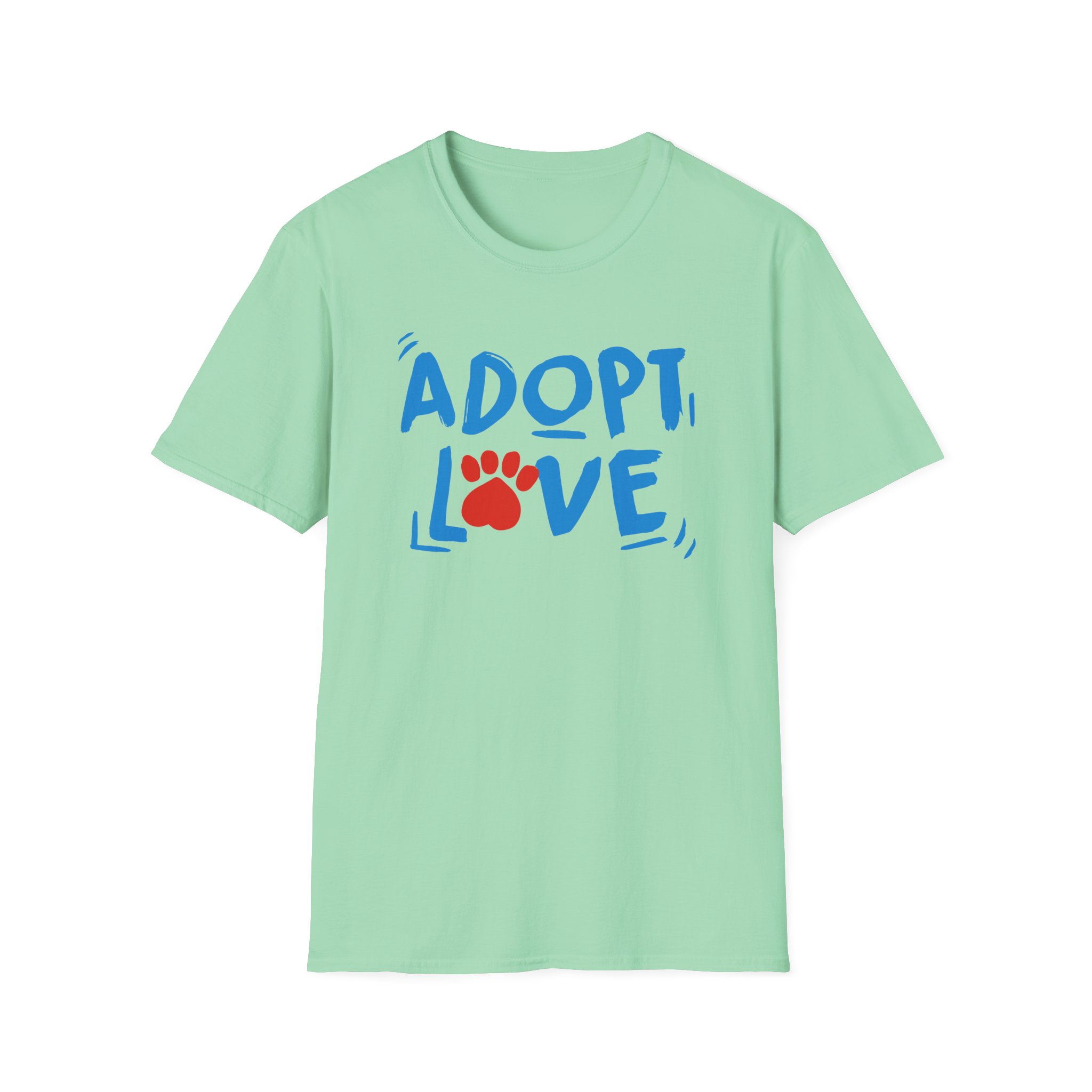 Nina Dobrev Adopt Love Unisex Softstyle T-Shirt