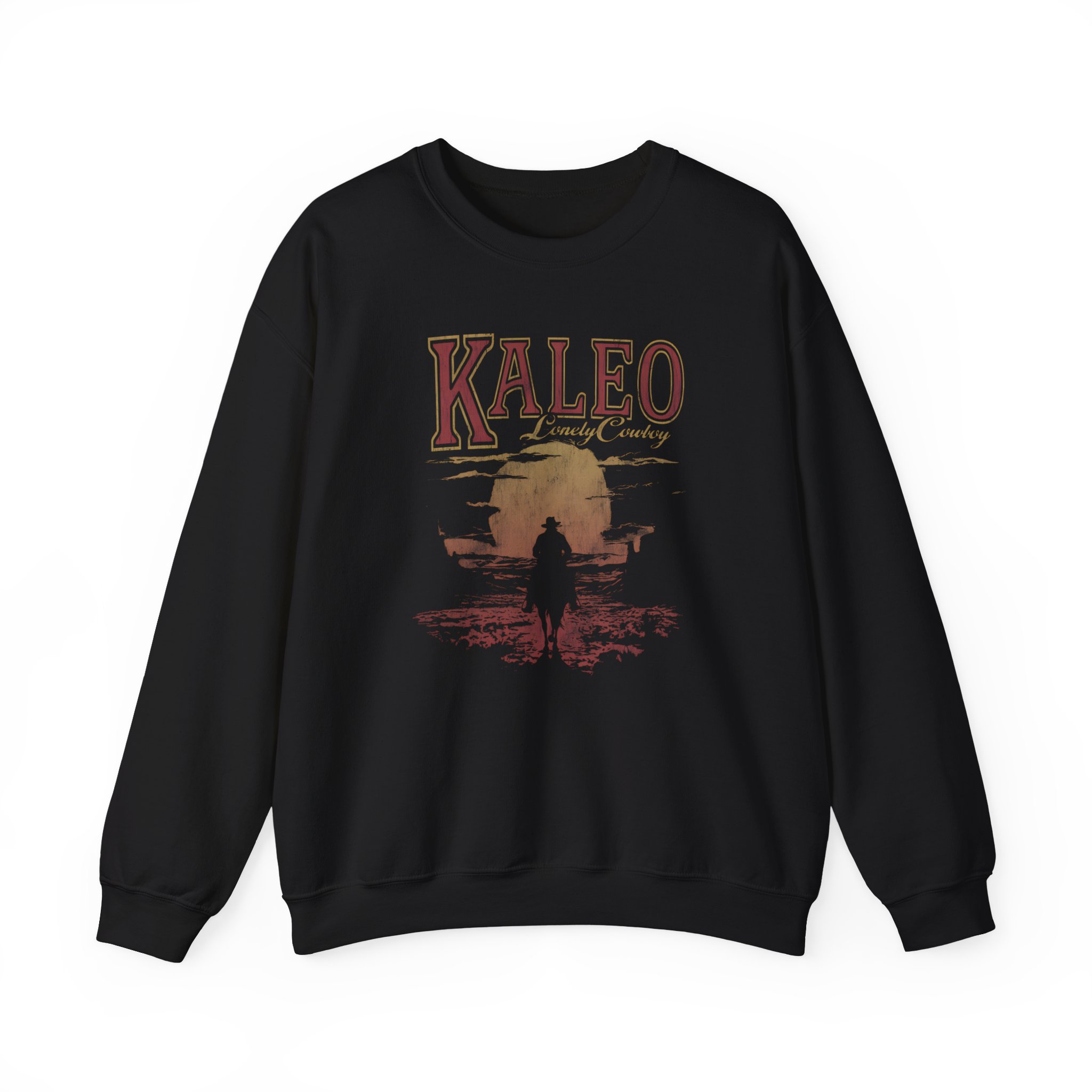 Kaleo Lonely Cowboy Unisex Heavy Blendâ„¢ Crewneck Sweatshirt