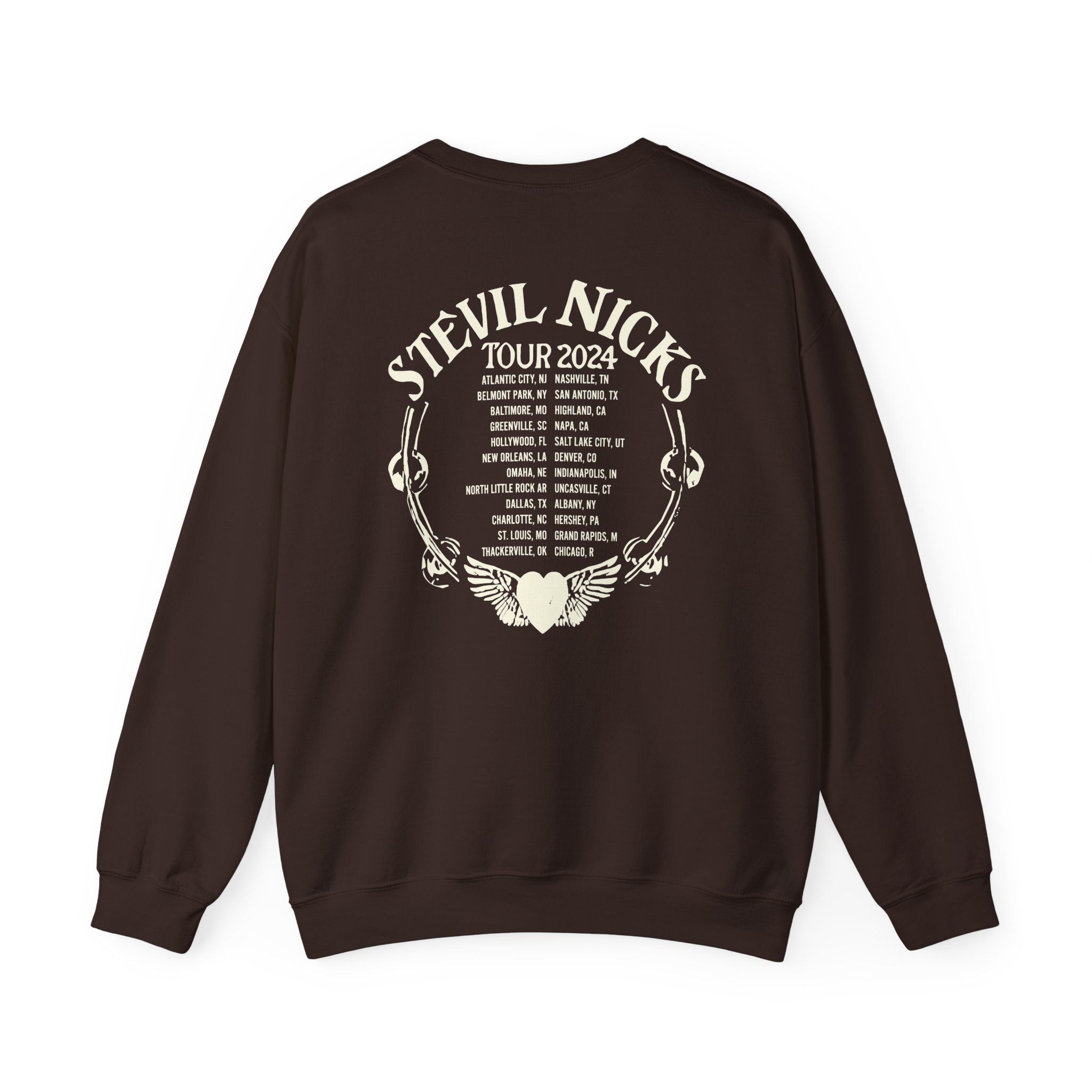 Stevie Nicks Tour Unisex Heavy Blendâ„¢ Crewneck Sweatshirt
