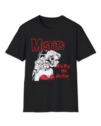 Misfits Die Die My Valentine Unisex Softstyle T-Shirt