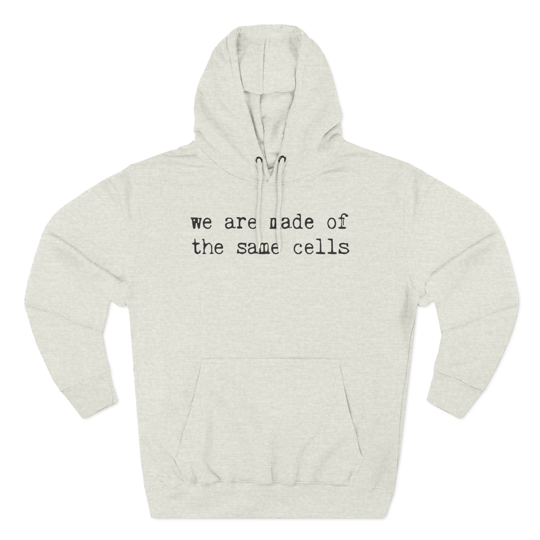 Alanis Morissette We Are Made of the Same Cells Three-Panel Fleece Hoodie